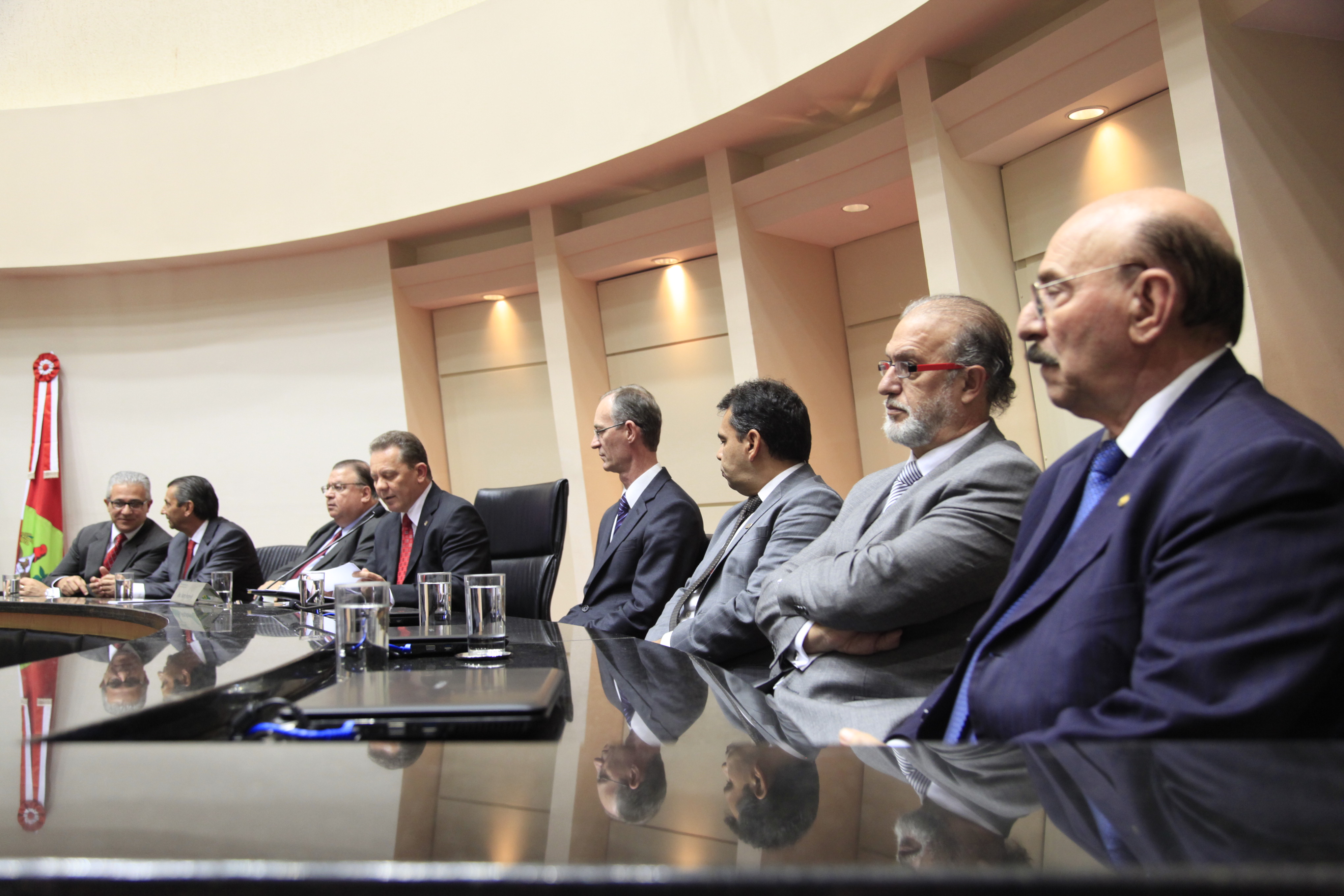 Sessão Especial em comemoração aos 180 anos da Instalação do Parlamento Catarinense. Foto: Carlos Kilian/Agência AL
