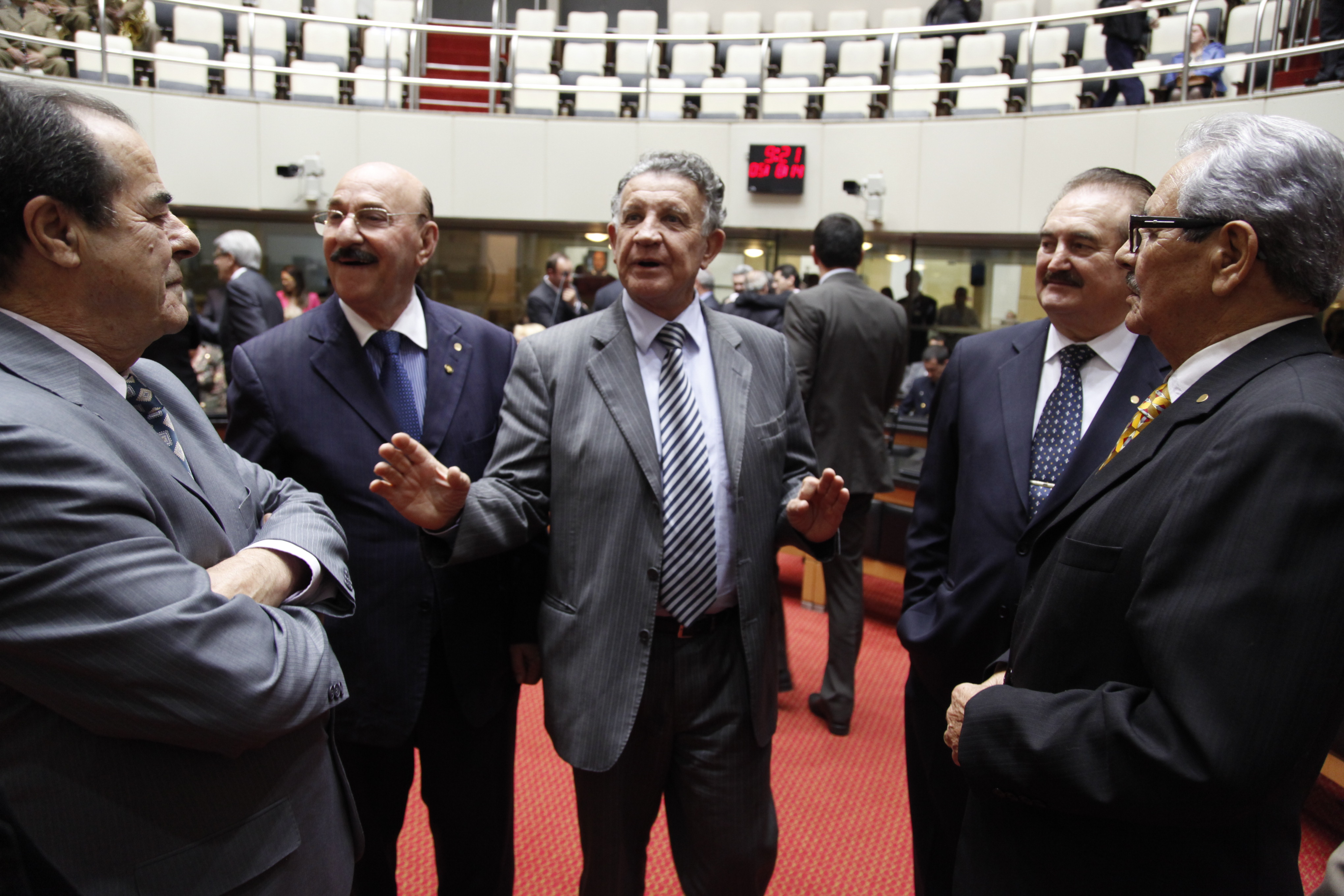 Comemoração aos 180 anos da Instalação do Parlamento Catarinense. Foto: Carlos Kilian/Agência AL