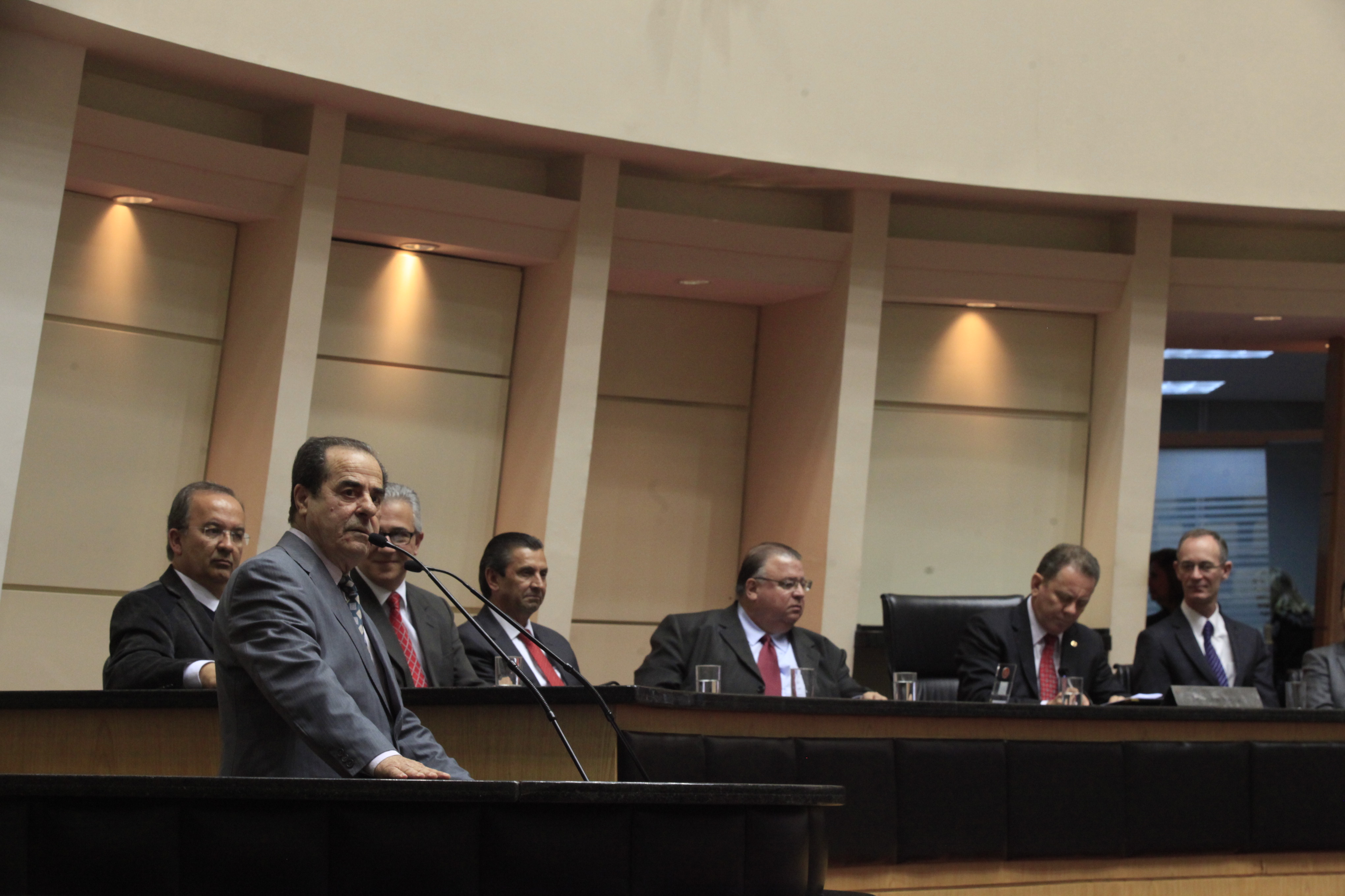 Lançamento dos Selos Personalizados e Carimbo Comemorativo em comemoração aos 180 anos da Instalação do Parlamento Catarinense. Foto: Carlos Kilian/Agência AL