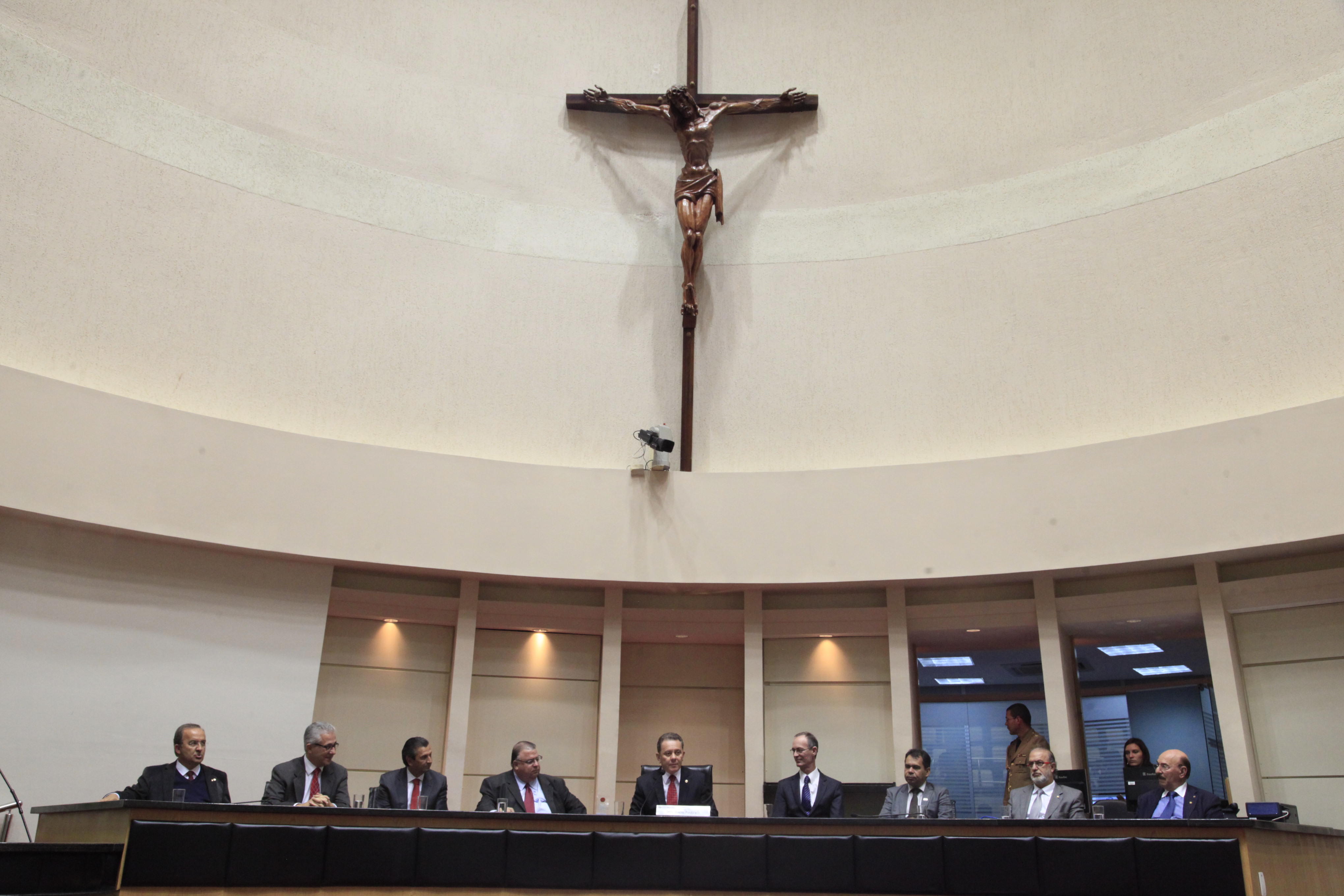Lançamento dos Selos Personalizados e Carimbo Comemorativo em comemoração aos 180 anos da Instalação do Parlamento Catarinense. Foto: Carlos Kilian/Agência AL