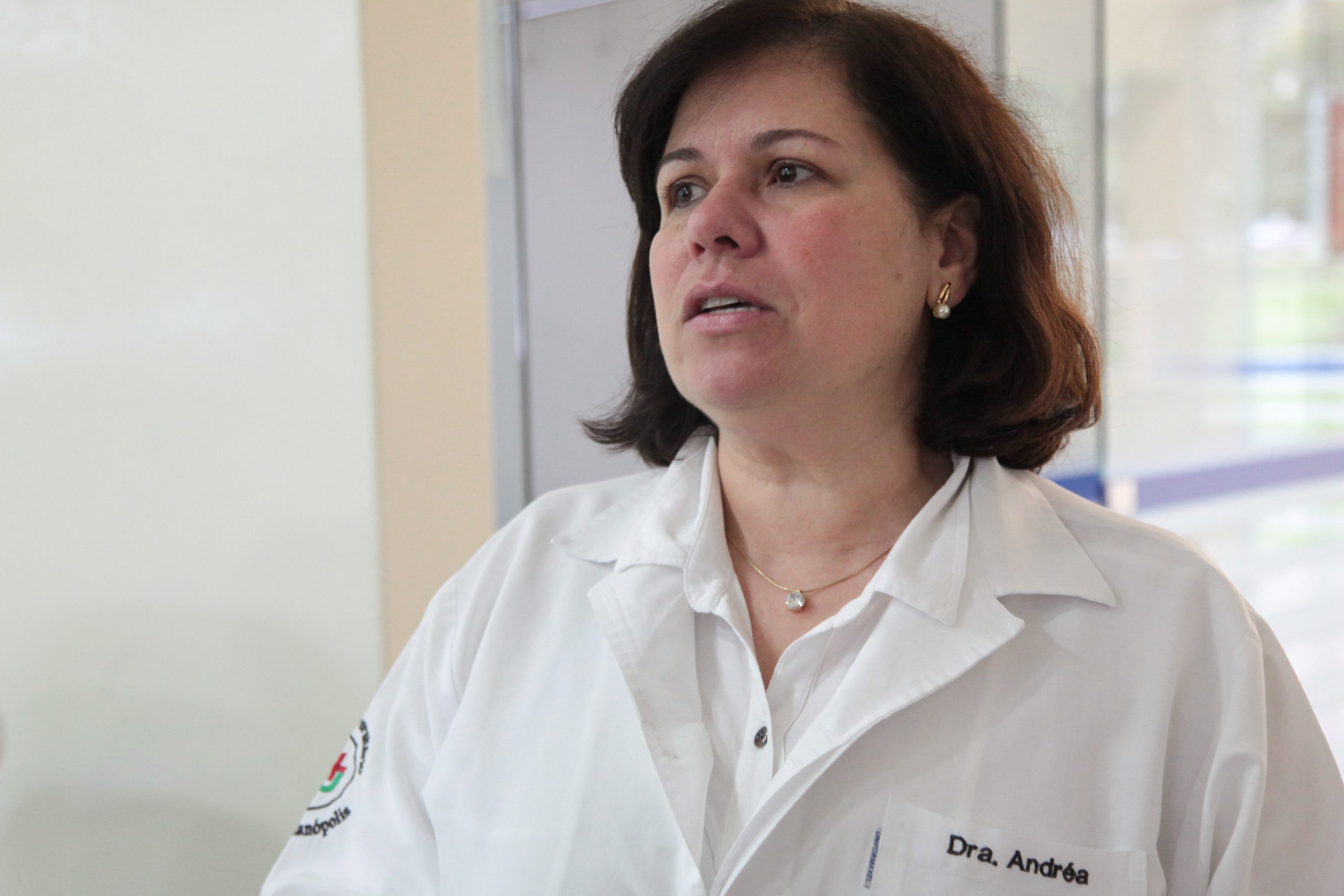 Banco de Sangue do HU - Dra. Andréa Hoepers - Foto: Juliana Stadnik / Agência AL
