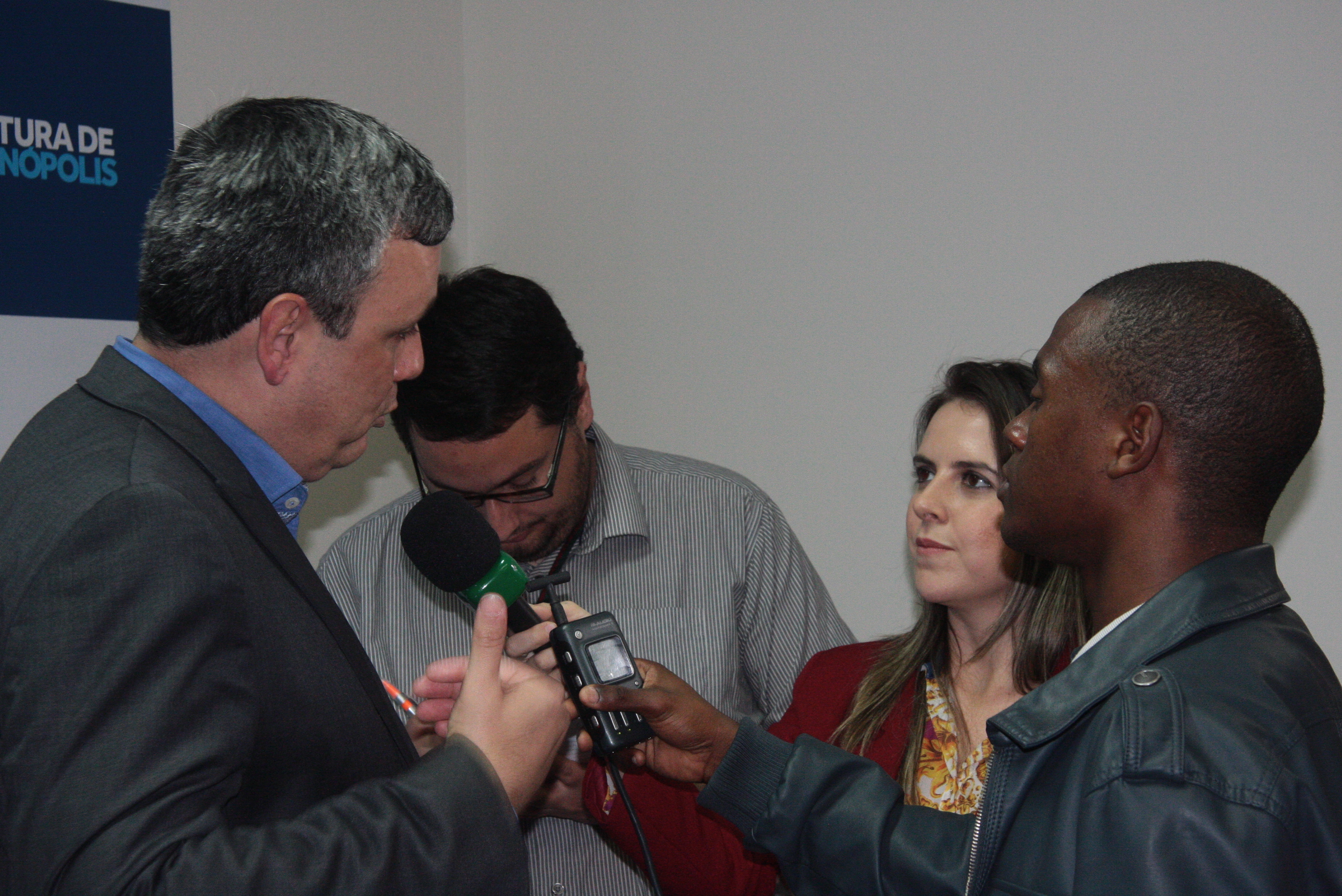 Estagiarios do PAB Visita a Prefeito Cesar Farias _fotos Eduardo Guedes de Oliveira / Agência AL