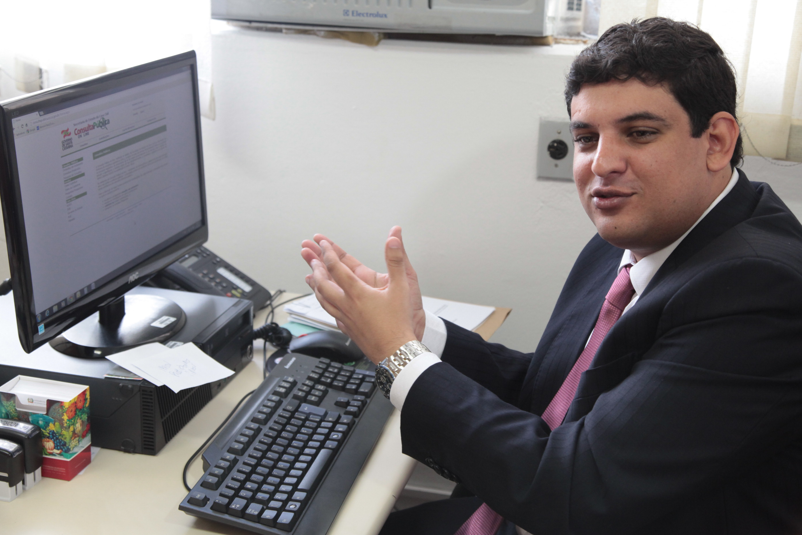 Rodrigo Melo da Rosa - Secretário Executivo de Políticas Sociais de Combate à Fome - Foto: Juliana Stadnik / Agência AL
