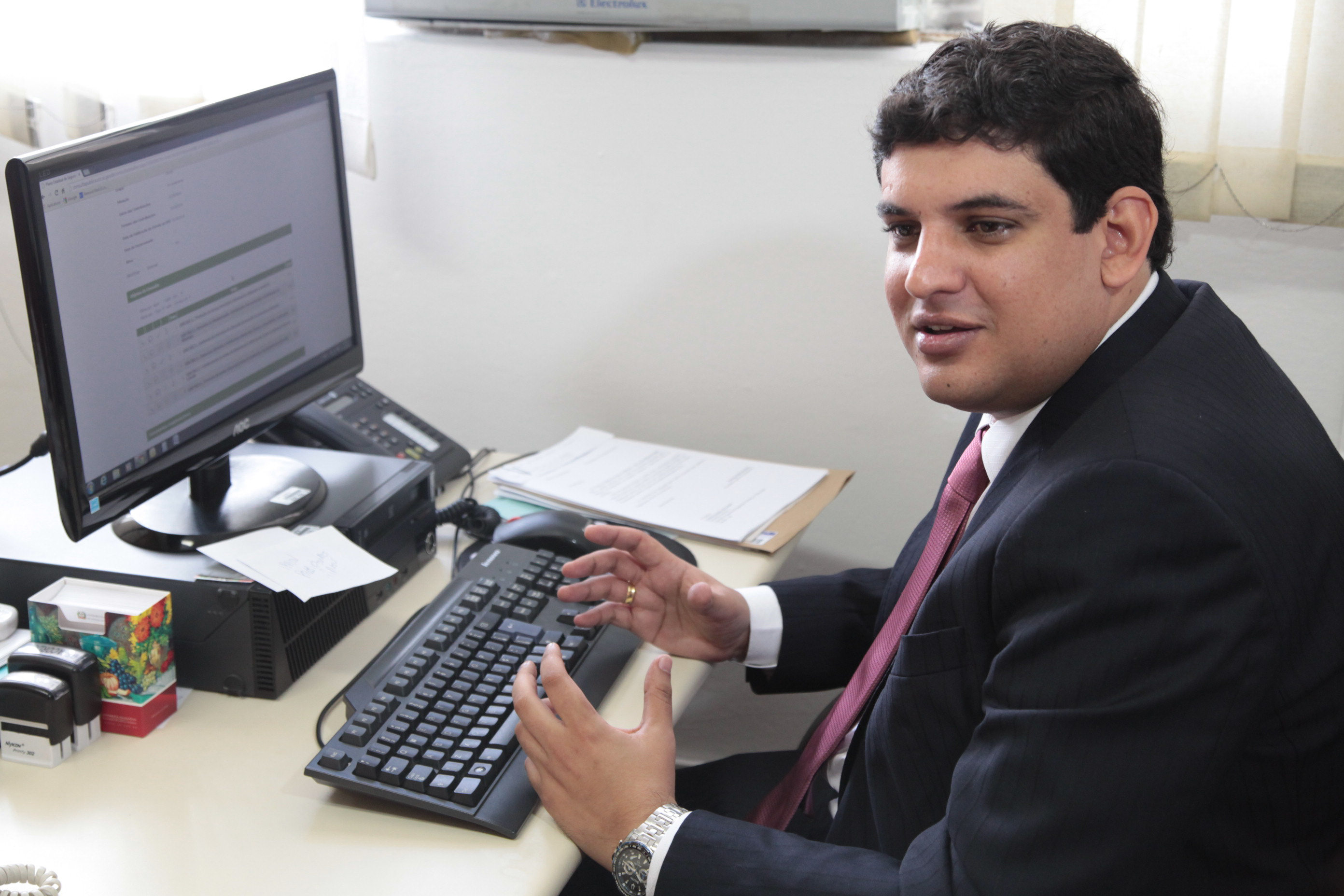 Rodrigo Melo da Rosa - Secretário Executivo de Políticas Sociais de Combate à Fome - Foto: Juliana Stadnik / Agência AL