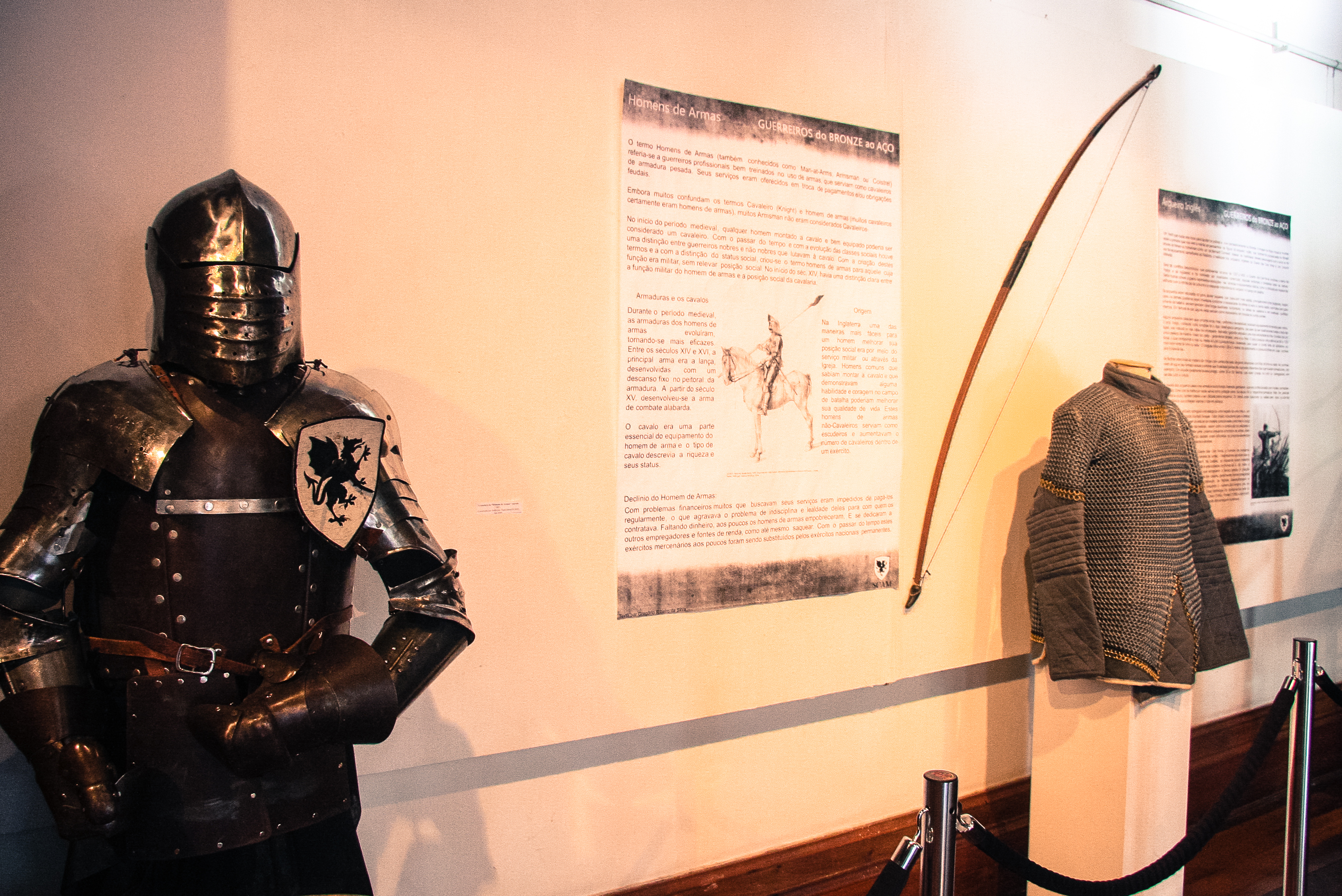 Exposição Medieval - Palácio Cruz e Souza. Foto: Eduardo Guedes de Oliveira / Agência AL