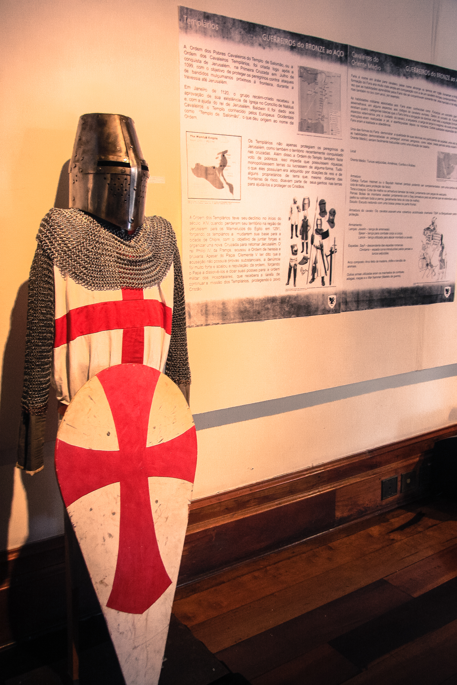 Exposição Medieval - Palácio Cruz e Souza. Foto: Eduardo Guedes de Oliveira / Agência AL