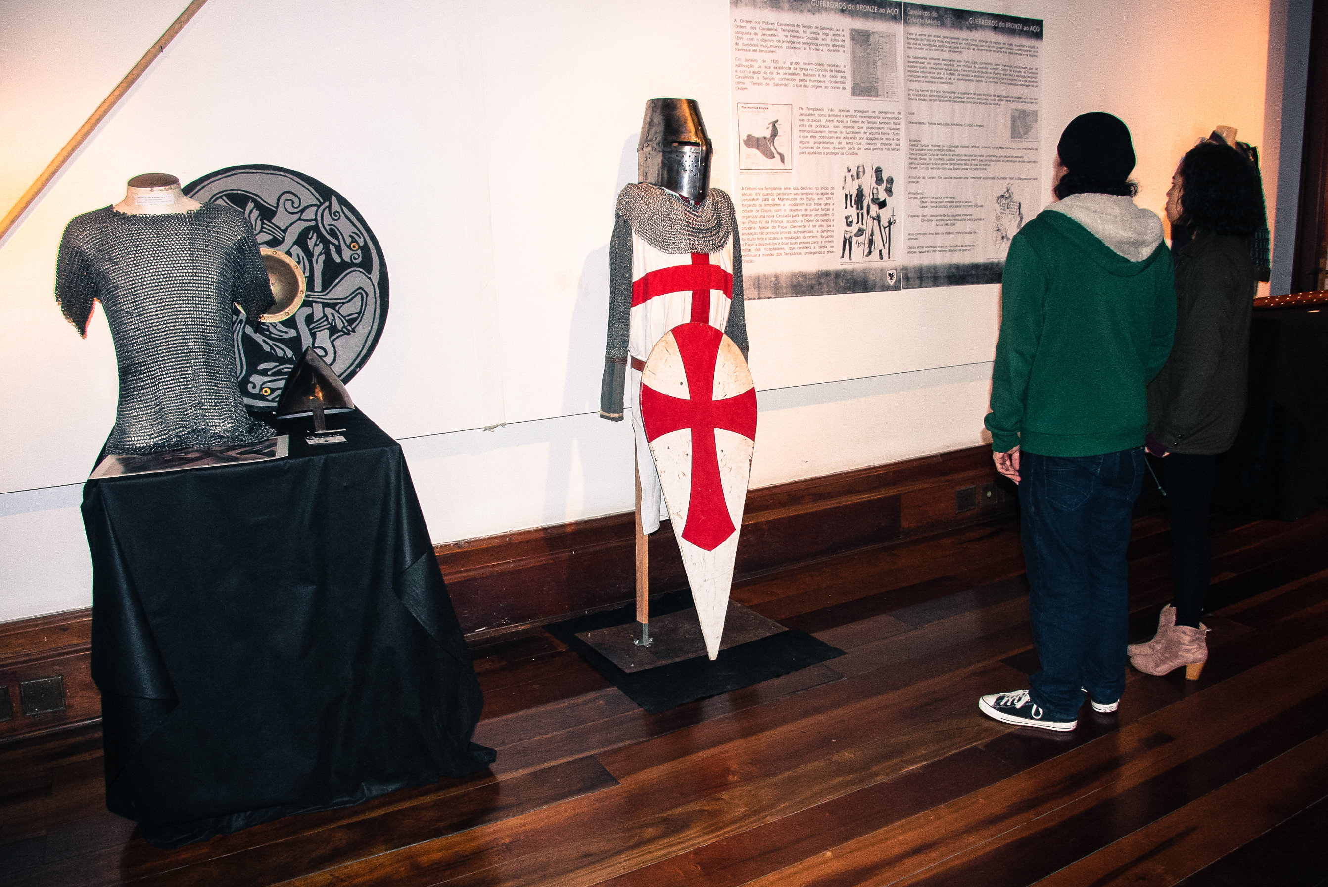 Exposição Medieval - Palácio Cruz e Souza. Foto: Eduardo Guedes de Oliveira / Agência AL