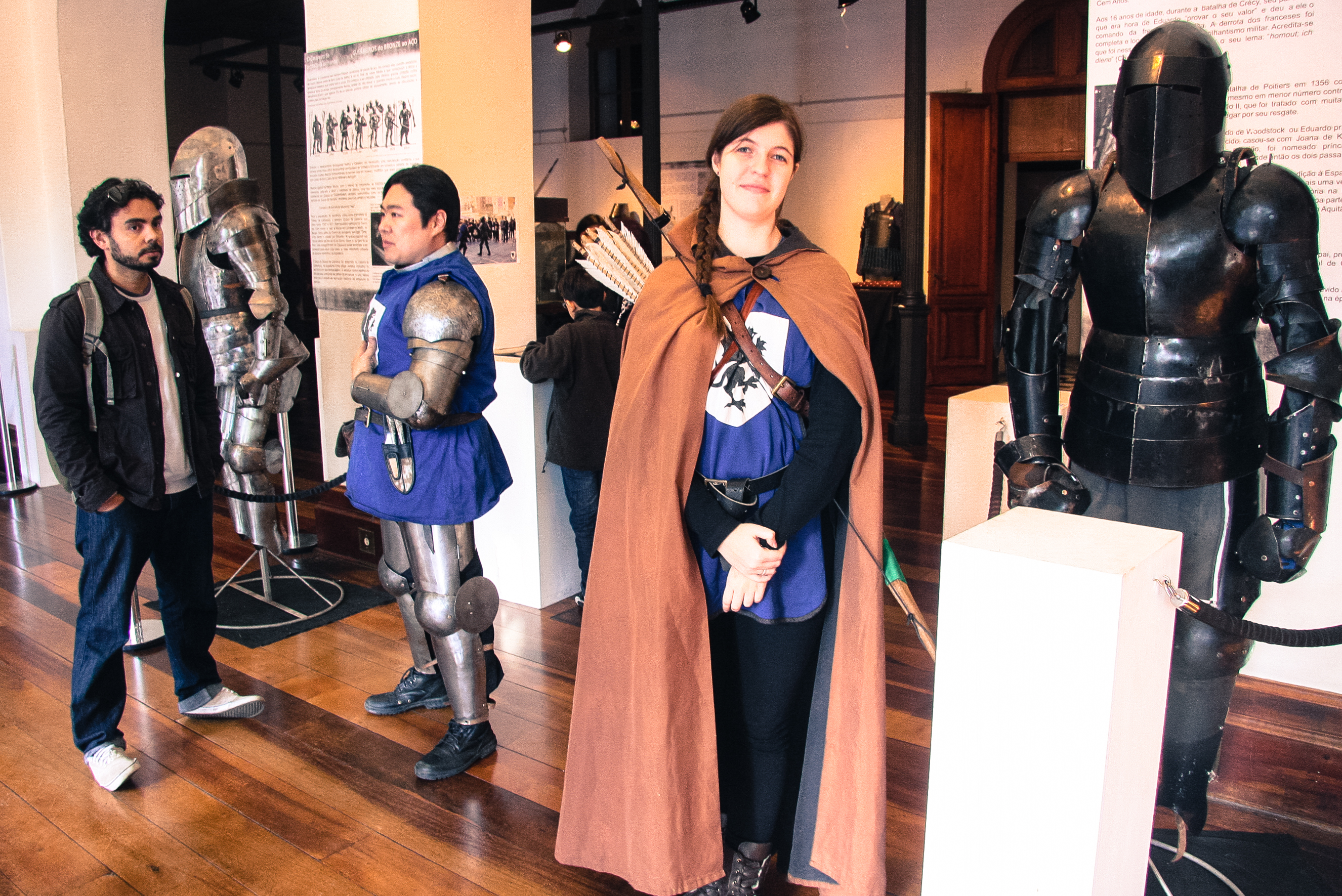 Exposição Medieval - Palácio Cruz e Souza. Foto: Eduardo Guedes de Oliveira / Agência AL
