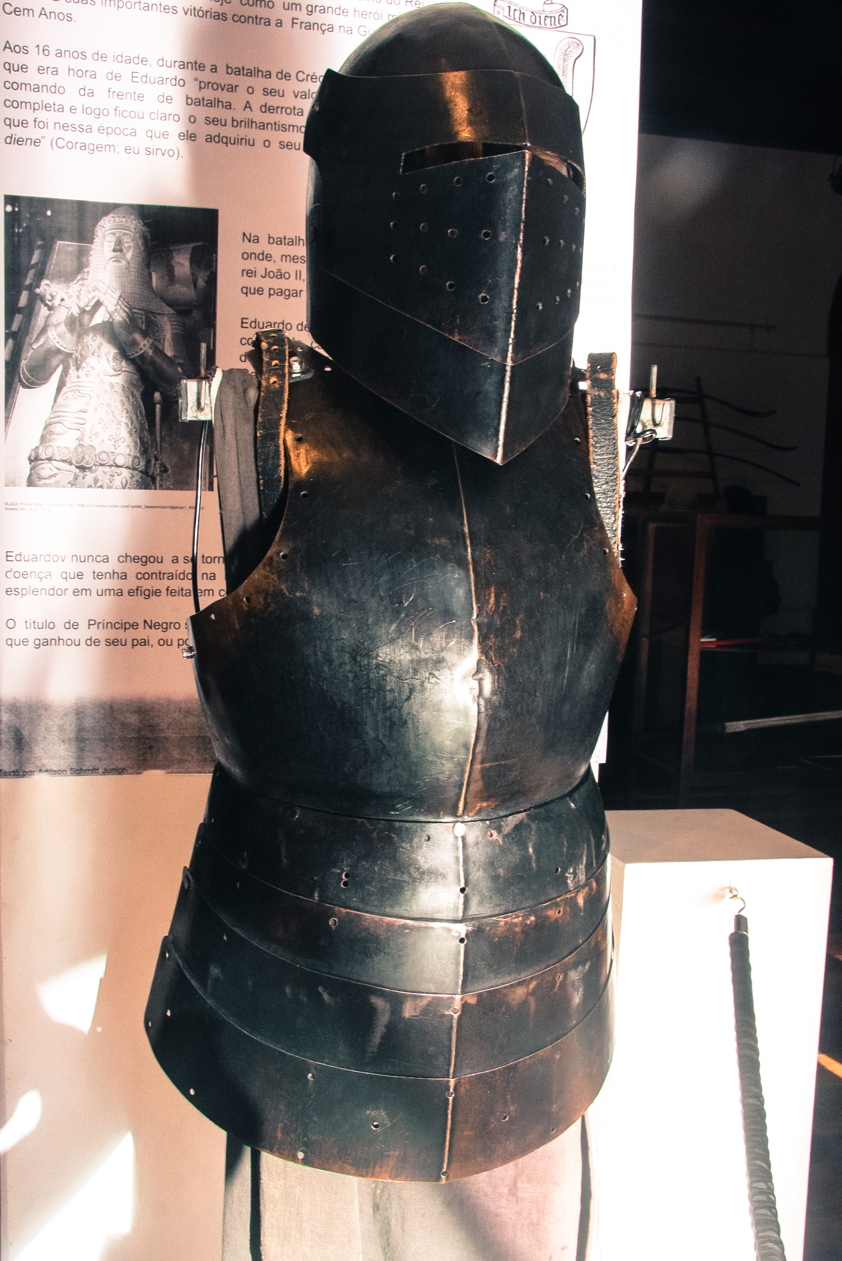 Exposição Medieval - Palácio Cruz e Souza. Foto: Eduardo Guedes de Oliveira / Agência AL