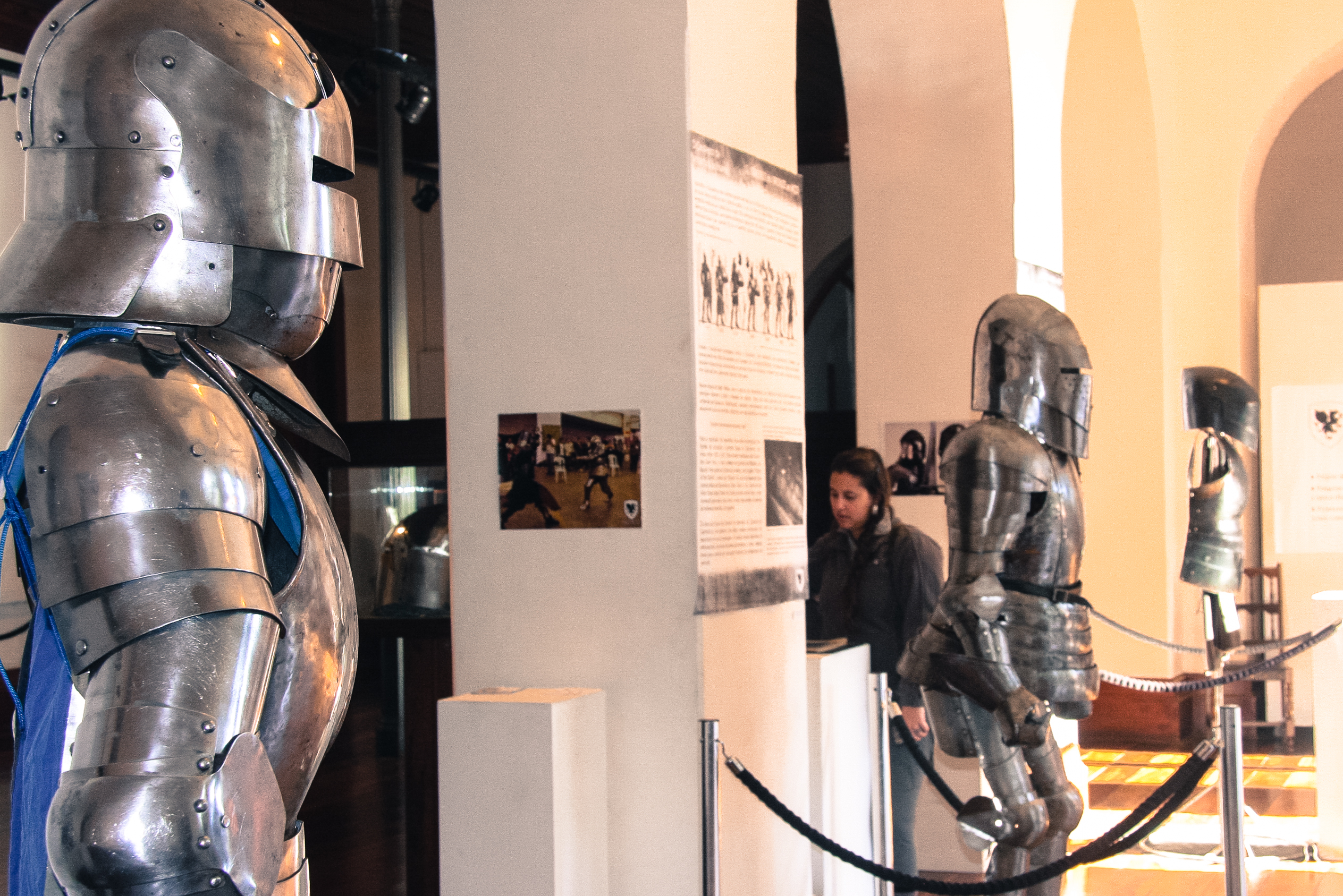 Exposição Medieval - Palácio Cruz e Souza. Foto: Eduardo Guedes de Oliveira / Agência AL