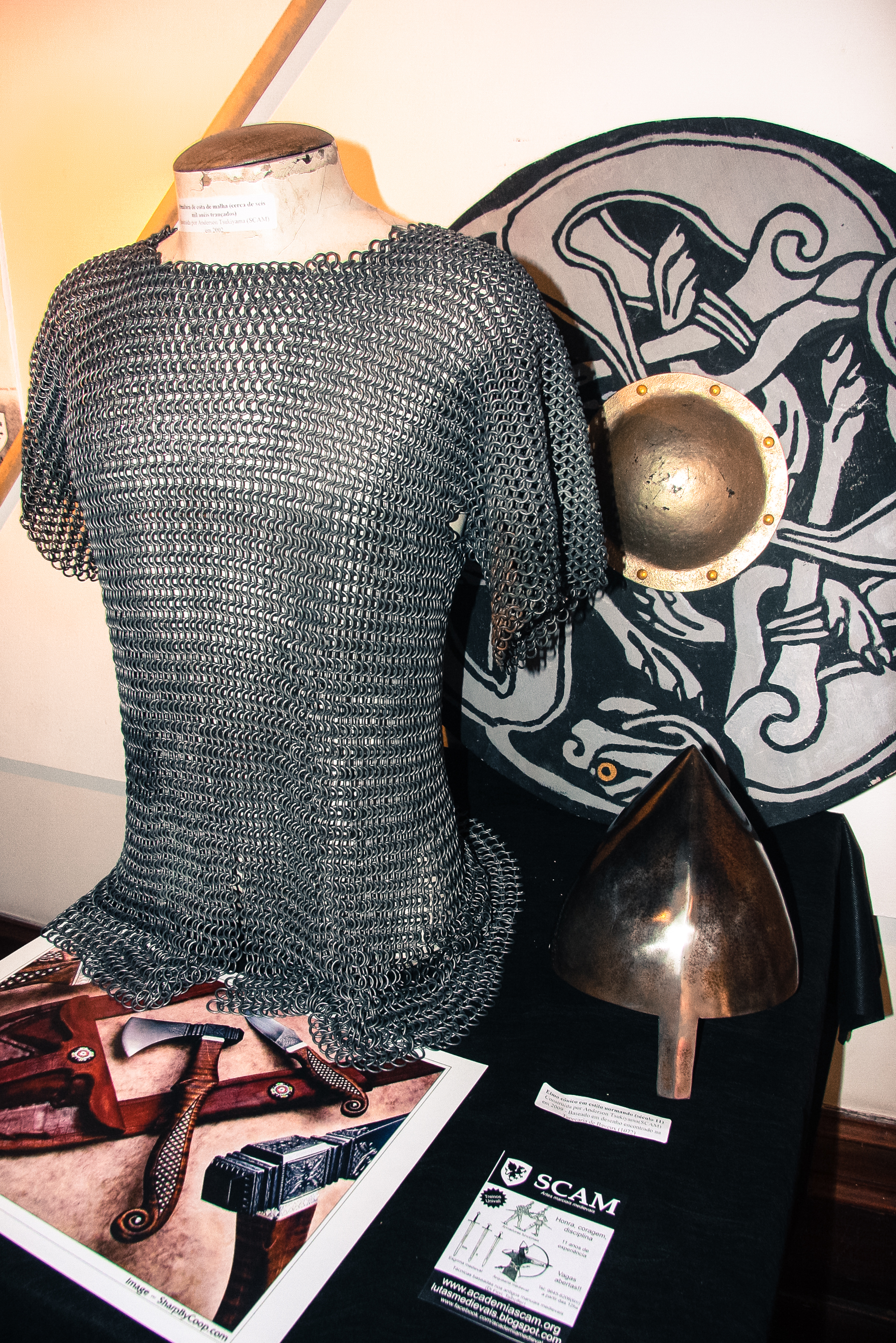Exposição Medieval - Palácio Cruz e Souza. Foto: Eduardo Guedes de Oliveira / Agência AL