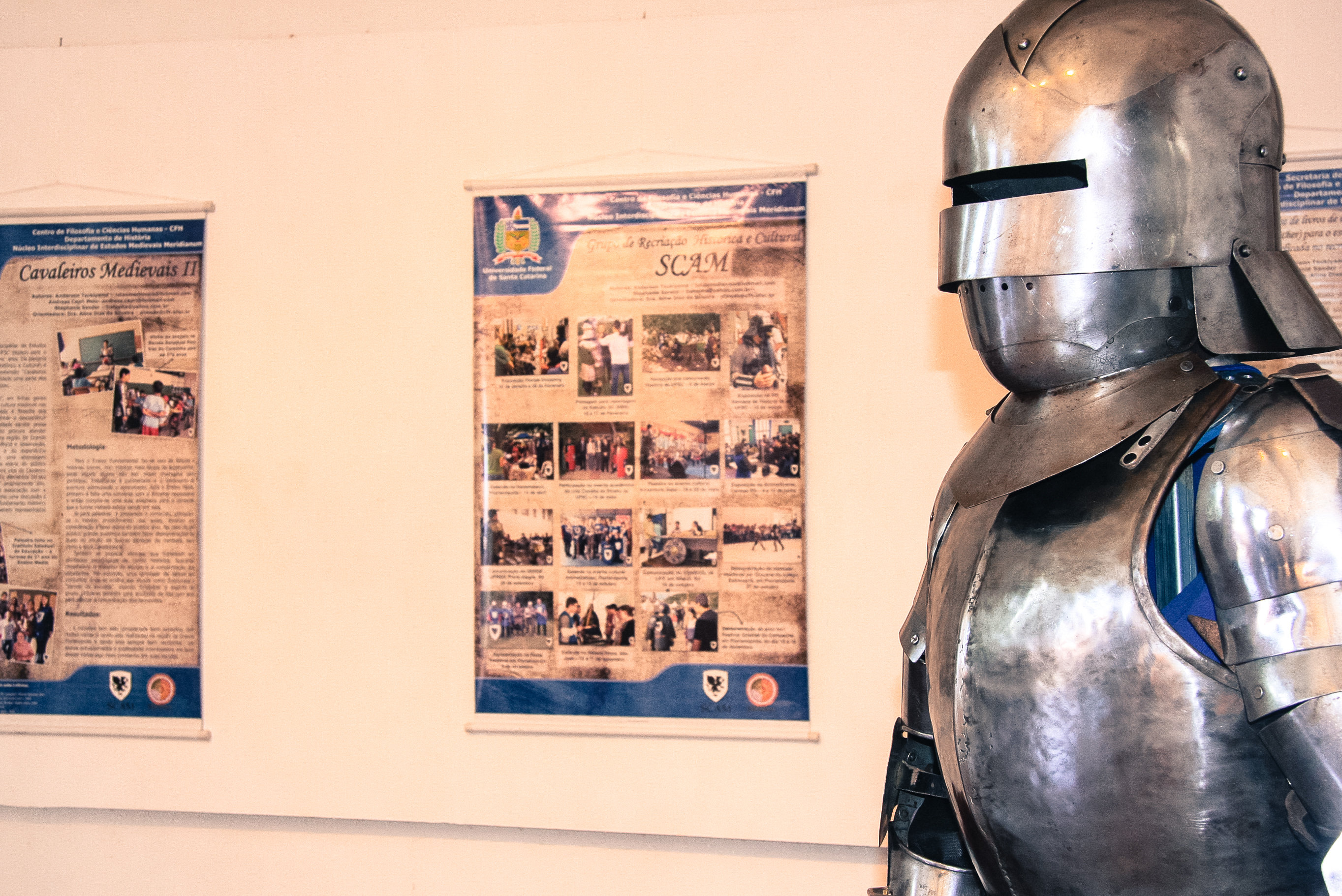 Exposição Medieval - Palácio Cruz e Souza. Foto: Eduardo Guedes de Oliveira / Agência AL