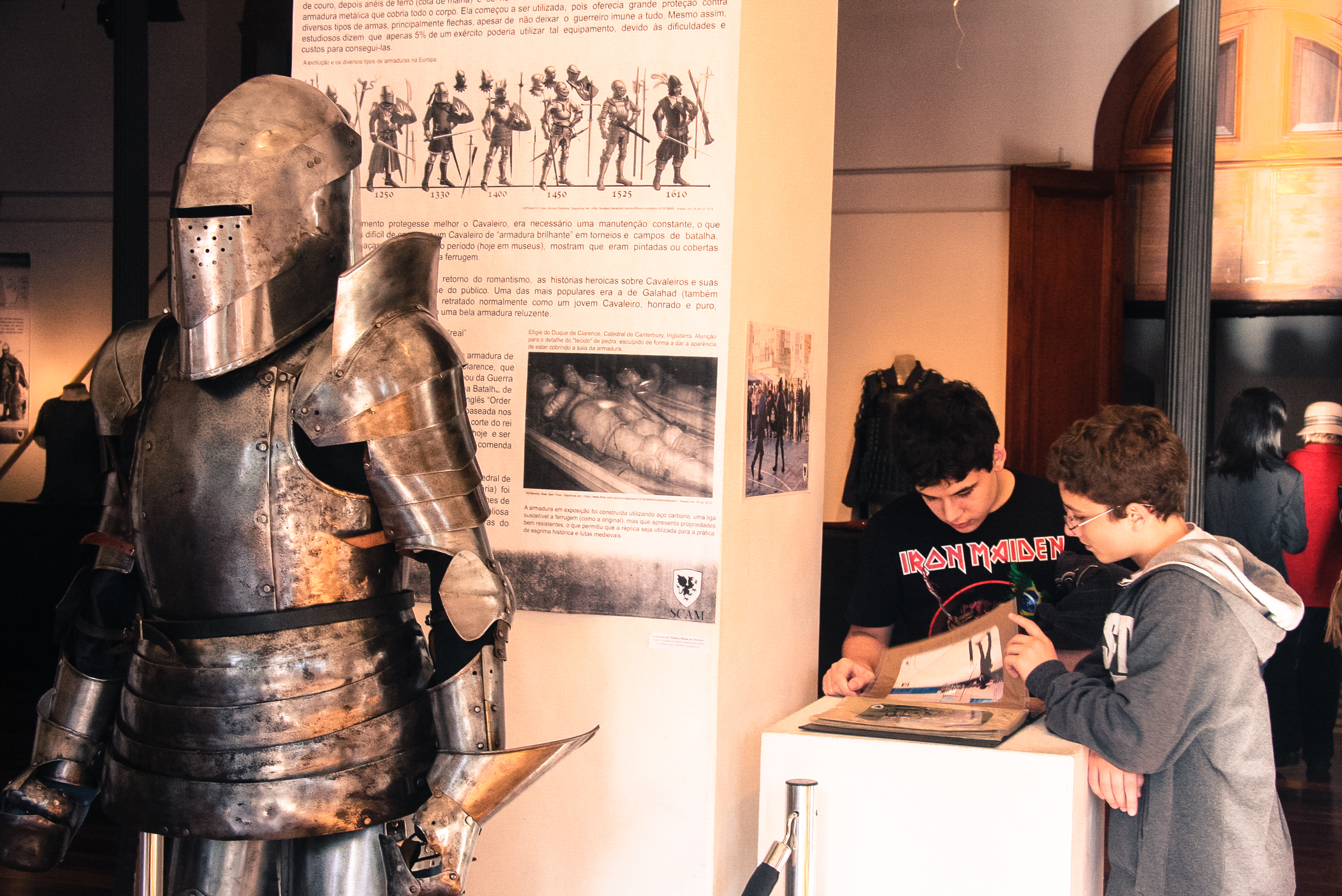 Exposição Medieval - Palácio Cruz e Souza. Foto: Eduardo Guedes de Oliveira / Agência AL