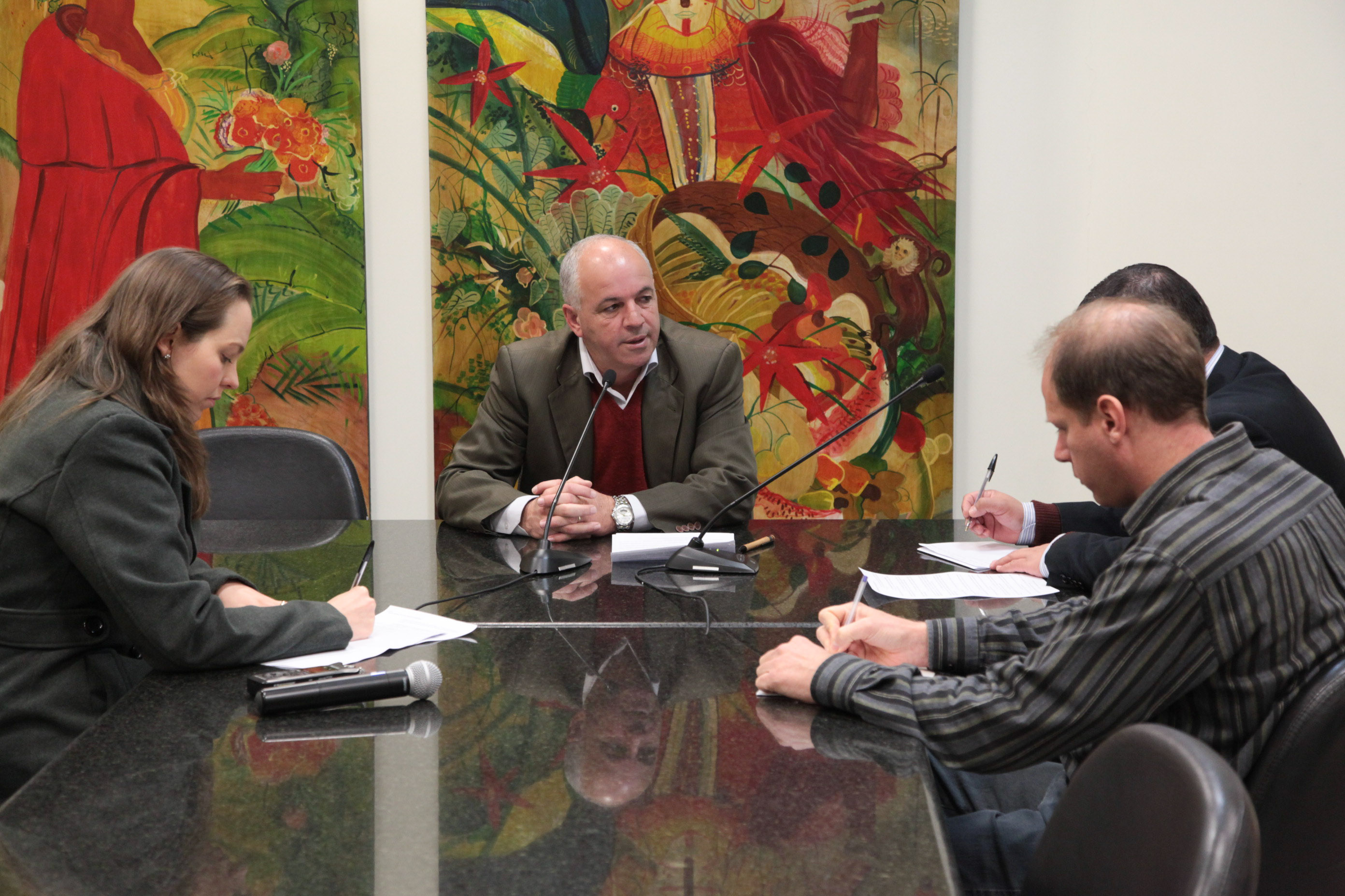Entrevista Dep. Sargento Amauri Soares - Foto: Juliana Stadnik / Agência AL