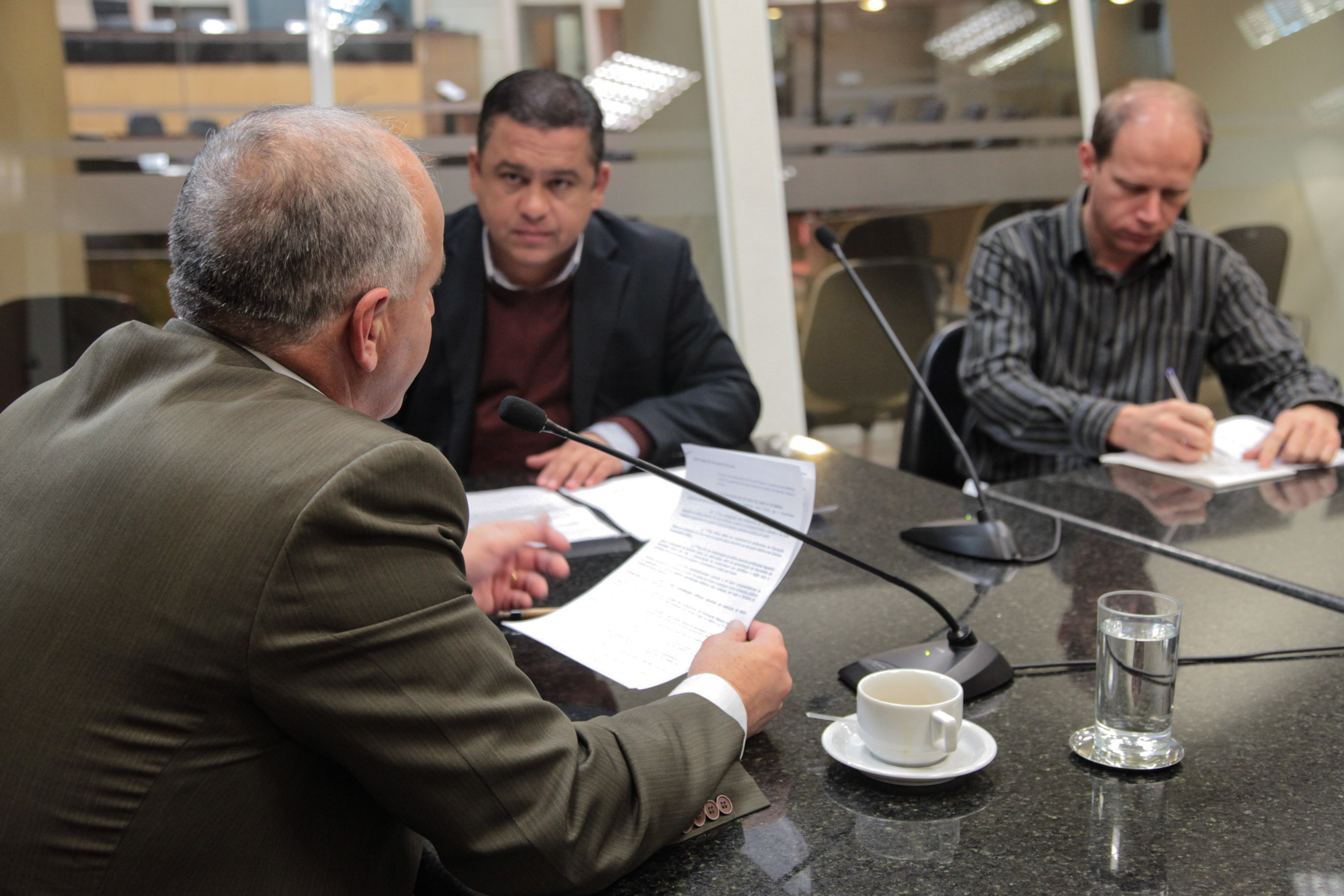 Entrevista Dep. Sargento Amauri Soares - Foto: Juliana Stadnik / Agência AL