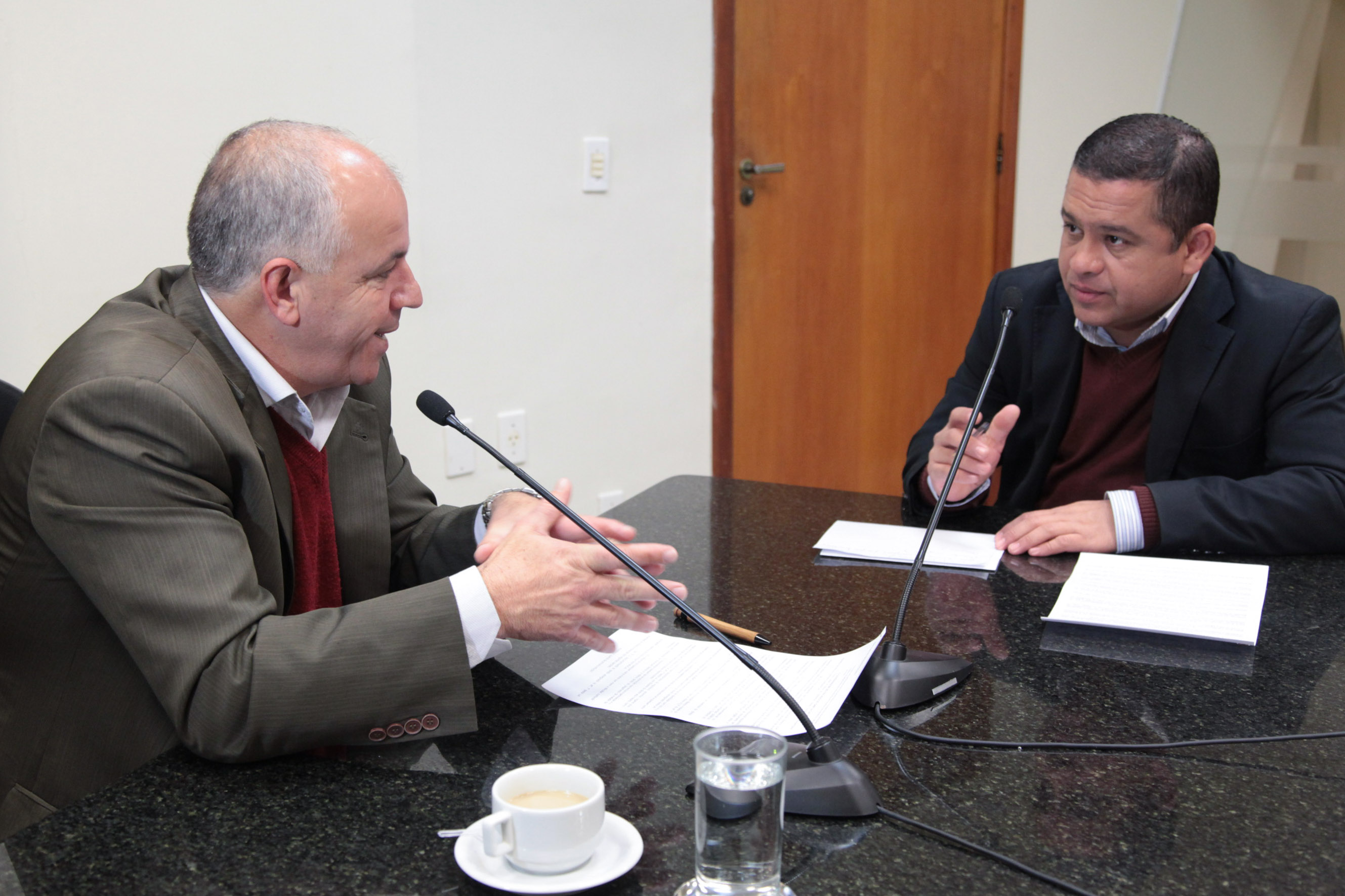 Entrevista Dep. Sargento Amauri Soares - Foto: Juliana Stadnik / Agência AL