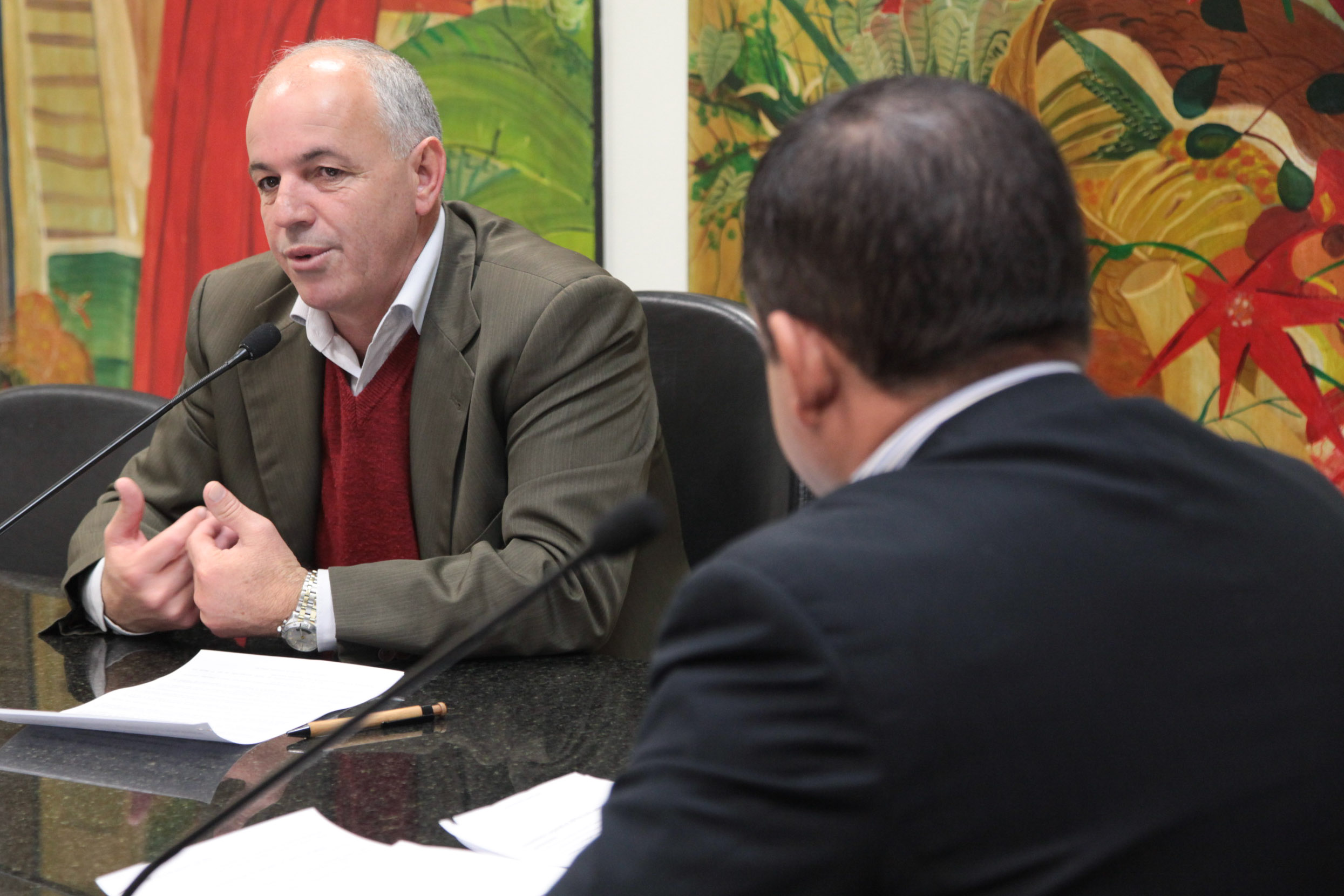 Entrevista Dep. Sargento Amauri Soares - Foto: Juliana Stadnik / Agência AL