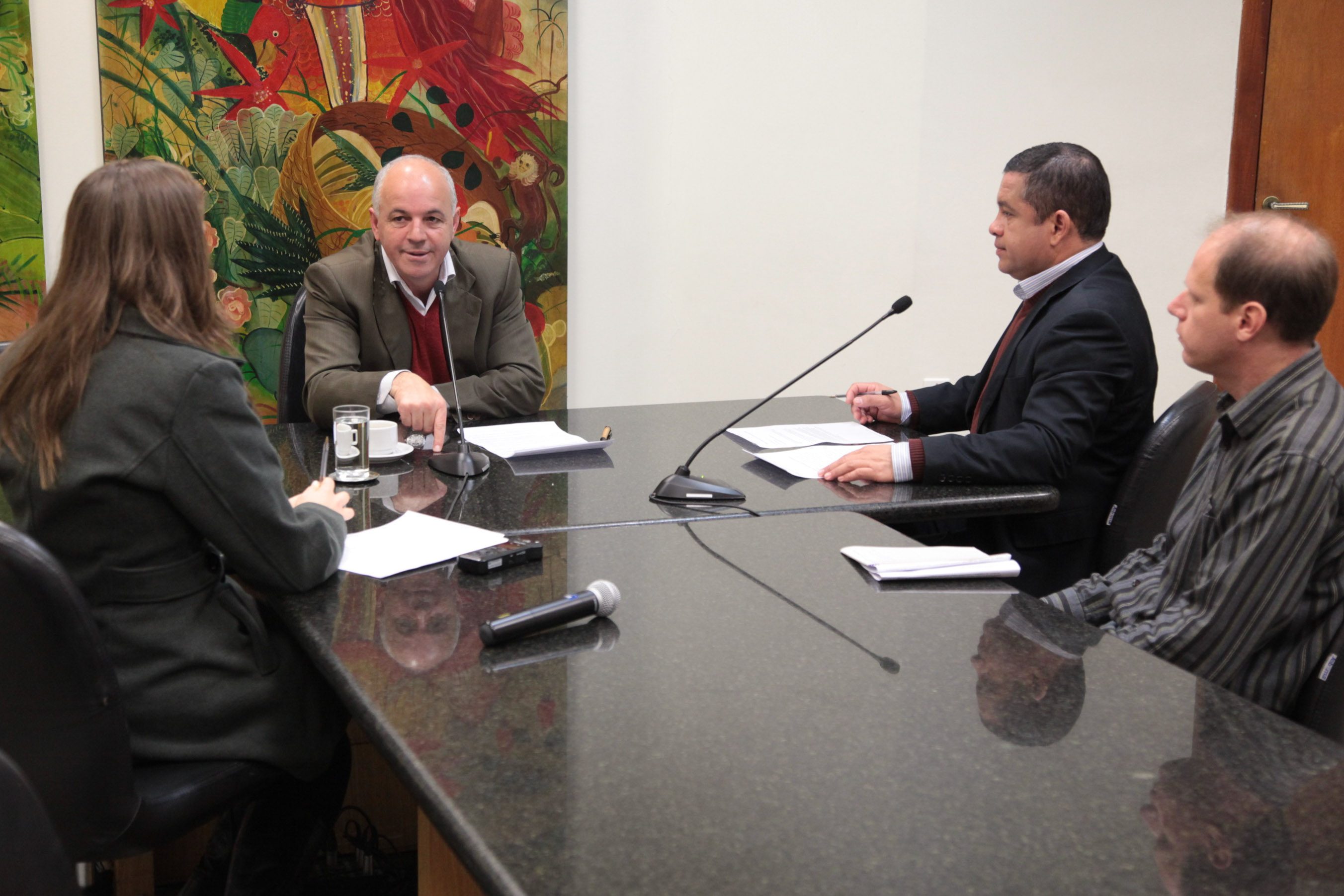 Entrevista Dep. Sargento Amauri Soares - Foto: Juliana Stadnik / Agência AL