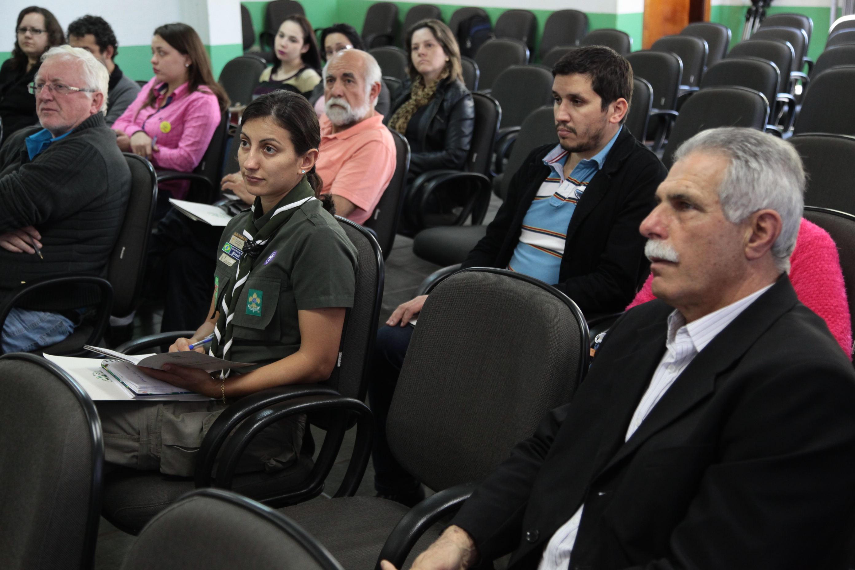 Workshop Responsabilidade Social, na cidade de Chapecó. Fotos:Miriam Zomer/ Agência AL