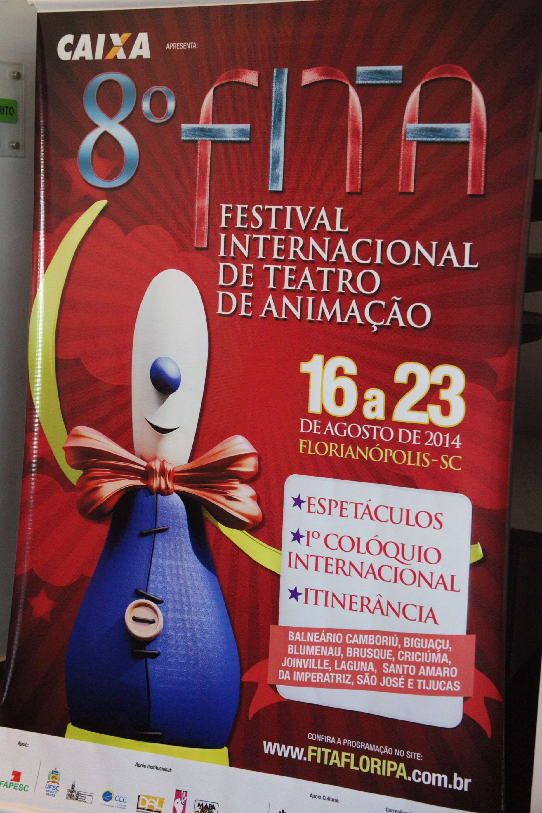 8° FITA - Festival Internacional de Teatro e Animação. Foto: Fábio Queiroz / Agência AL