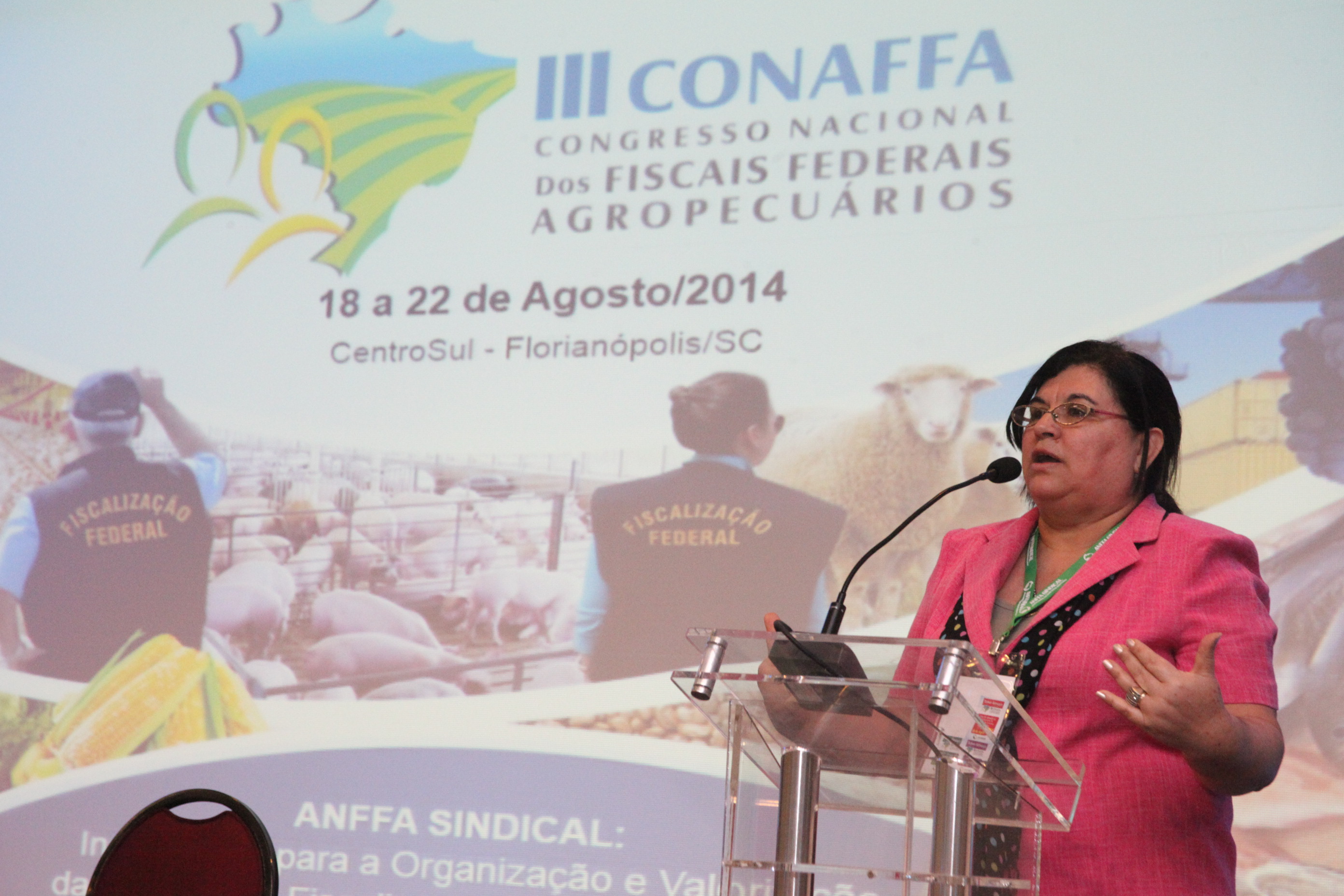 3° Conaffa - Congresso Nacional de Fiscais Federais Agropecuários. Foto: Fábio Queiroz / Agência AL