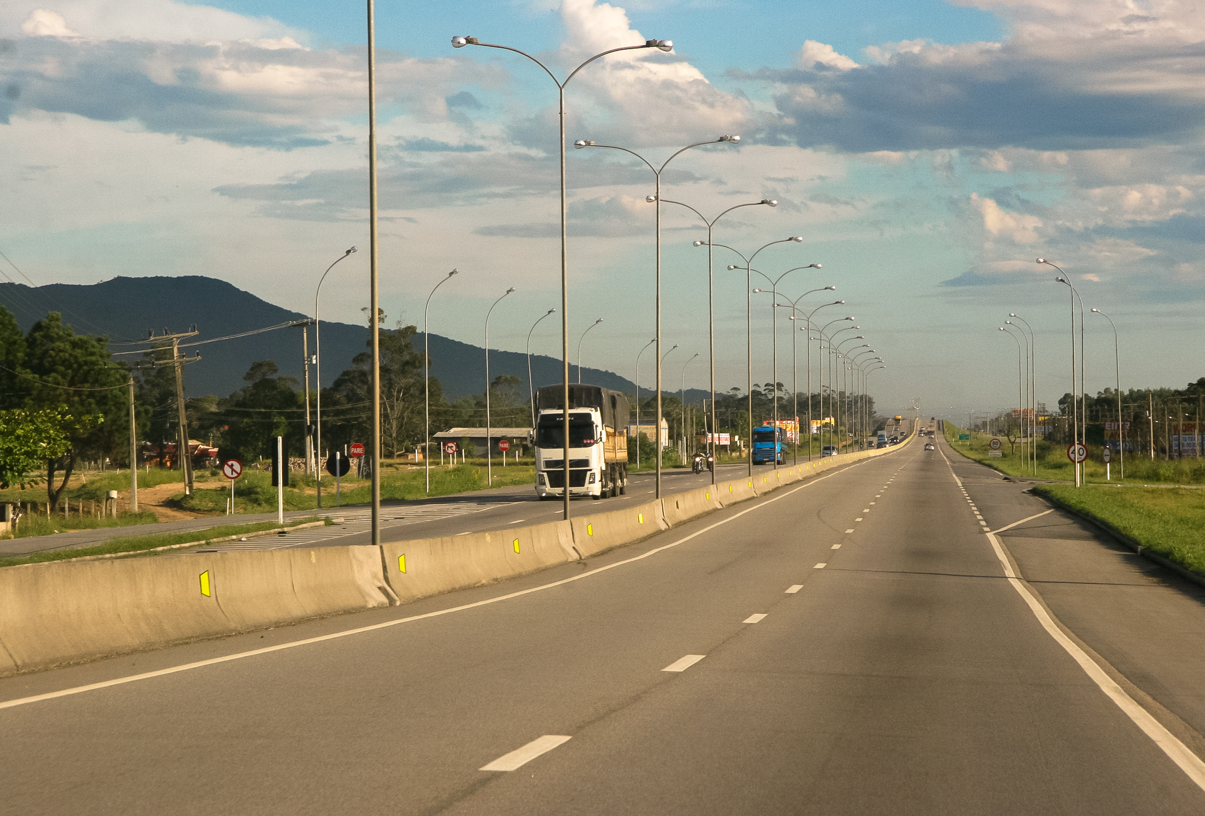 BR 101 trecho Sul. Fotos: Miriam Zomer/ Agência AL