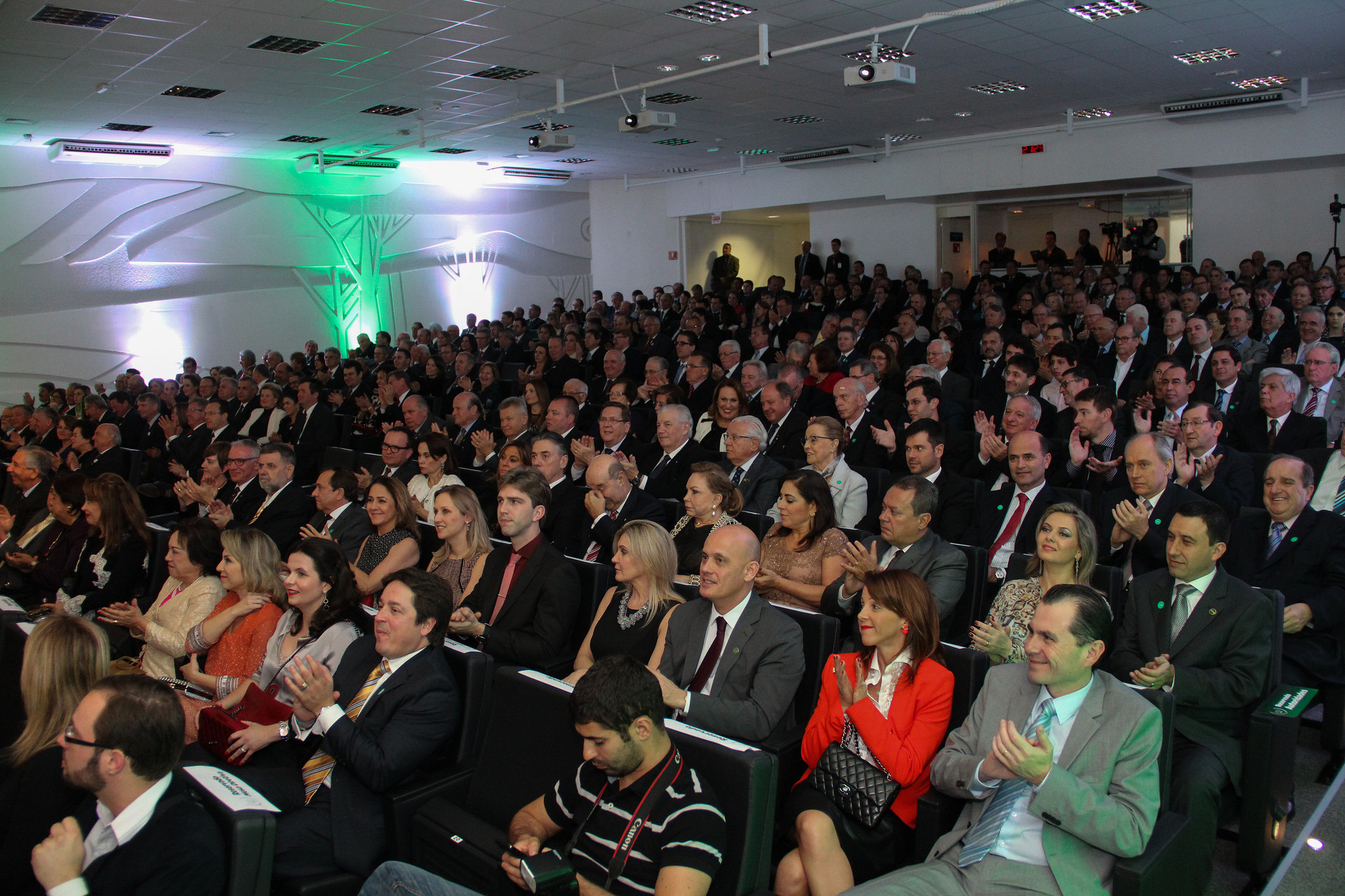 Cerimônia da posse da nova diretoria da Federação das Indústrias de Santa Catarina (FIESC). Fotos:  Filipe Scotti, Heraldo Carnieri e Qip Imagem e Produção.