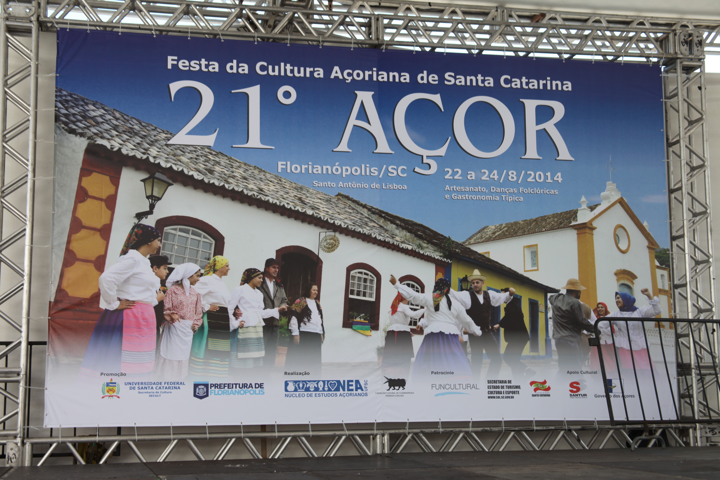 21° Açor - Festa da Cultura Açoriana de Santa Catarina. Foto: Fábio Queiroz