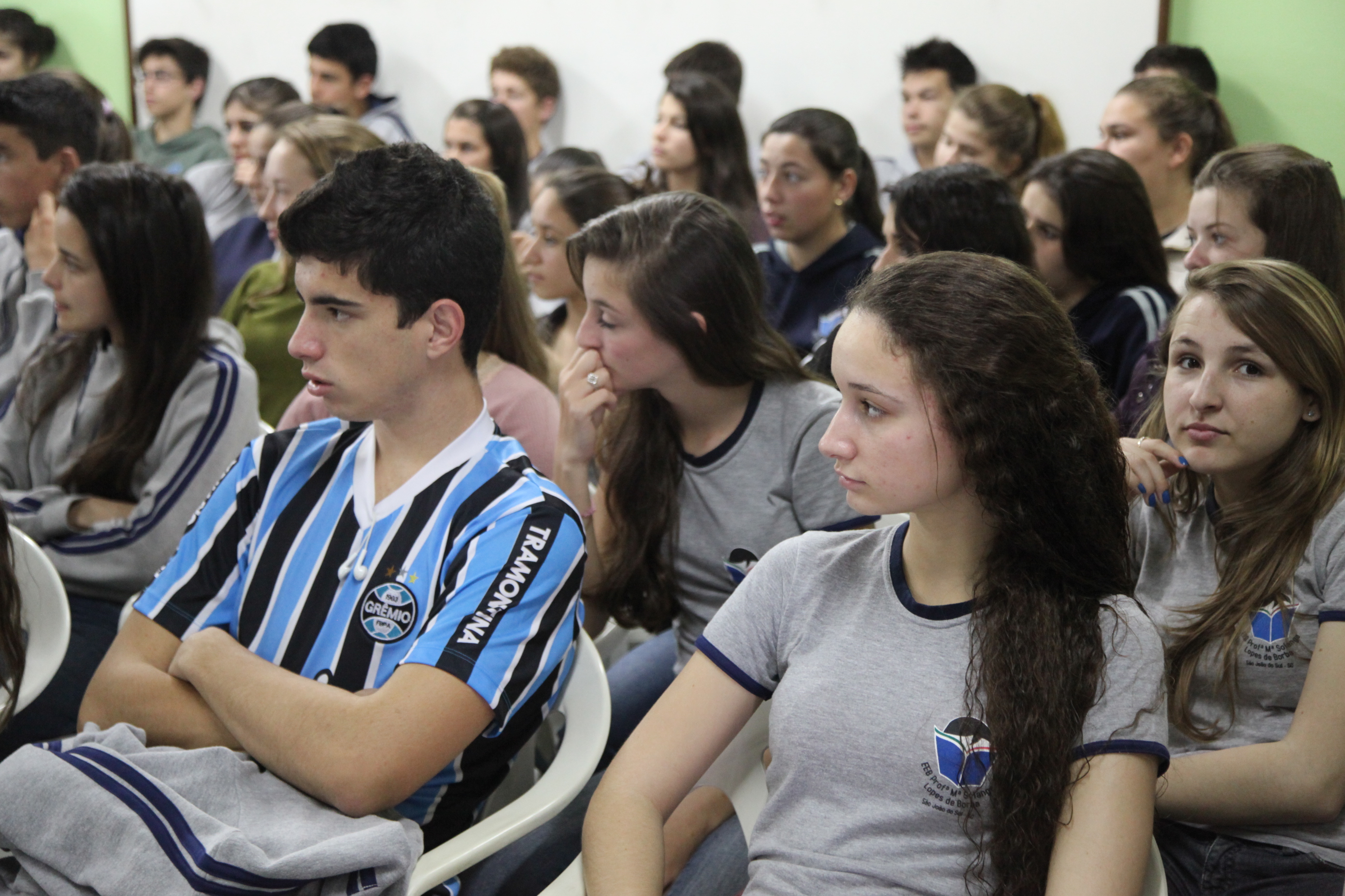 Parlamento Jovem em São João do Sul. Foto: Miriam Zomer/Agência AL