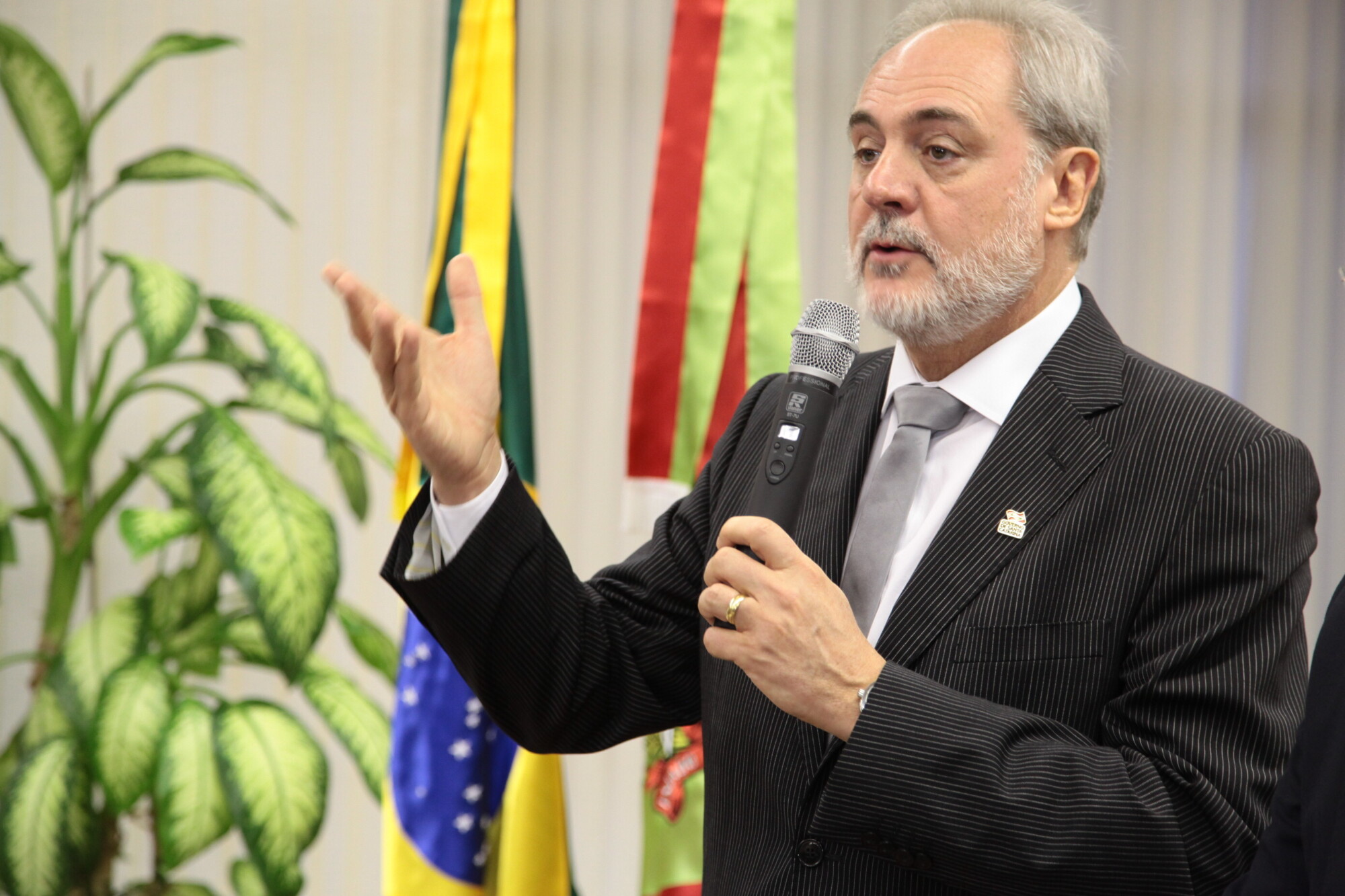 Desembargador Nelson Schaefer Martins assume interinamente o governo