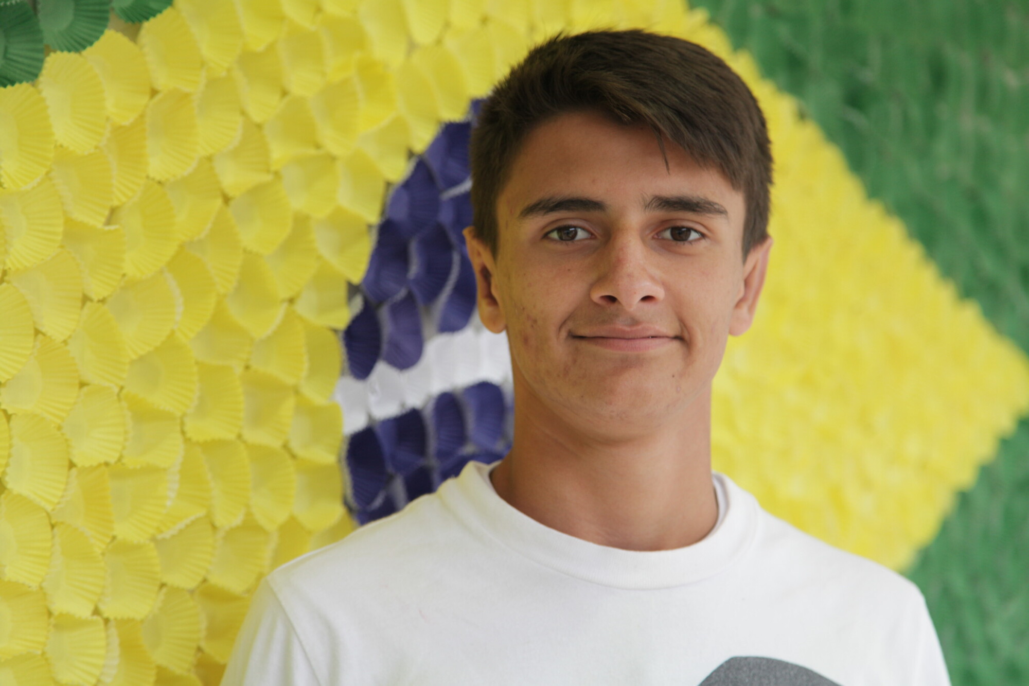 Eleições do Parlamento Jovem - Candidato Gabriel de Souza. FOTO: Solon Soares / Agência AL