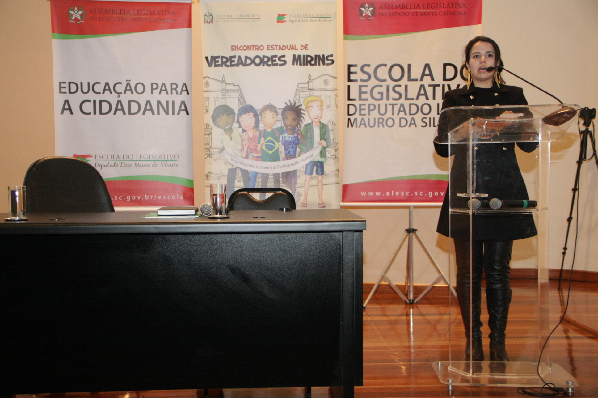 V Encontro Estadual de Vereadores Mirins. Fotos: Pedro Squizatto / Núcleo de Comunicação da Escola do Legislativo