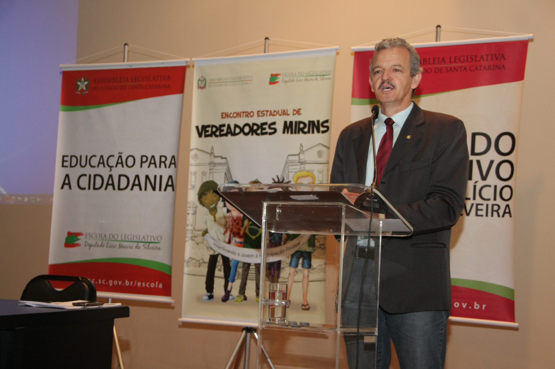 V Encontro Estadual de Vereadores Mirins. Foto: Pedro Squizatto / Núcleo de Comunicação da Escola do Legislativo