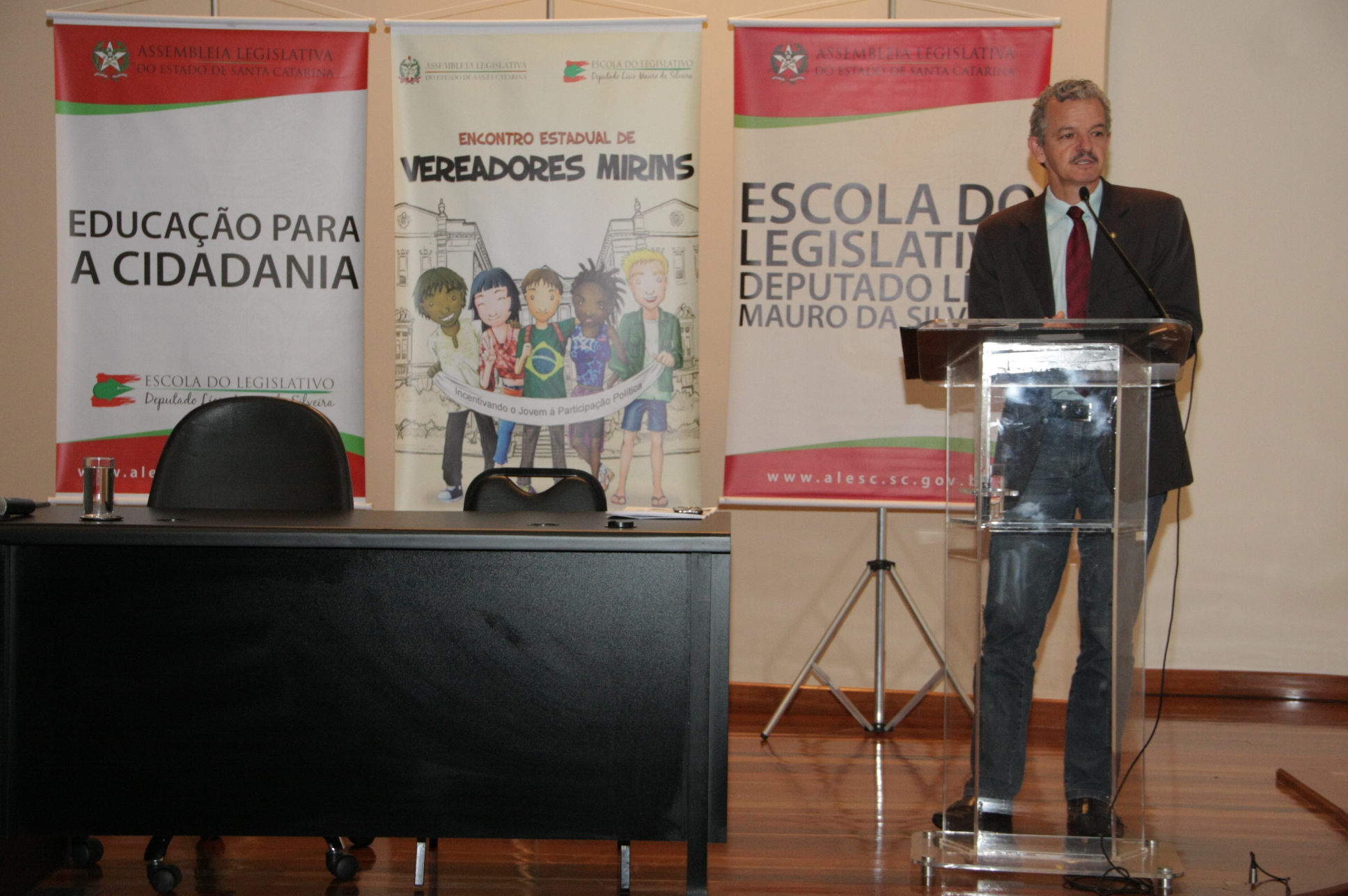 V Encontro Estadual de Vereadores Mirins. Foto: Pedro Squizatto / Núcleo de Comunicação da Escola do Legislativo