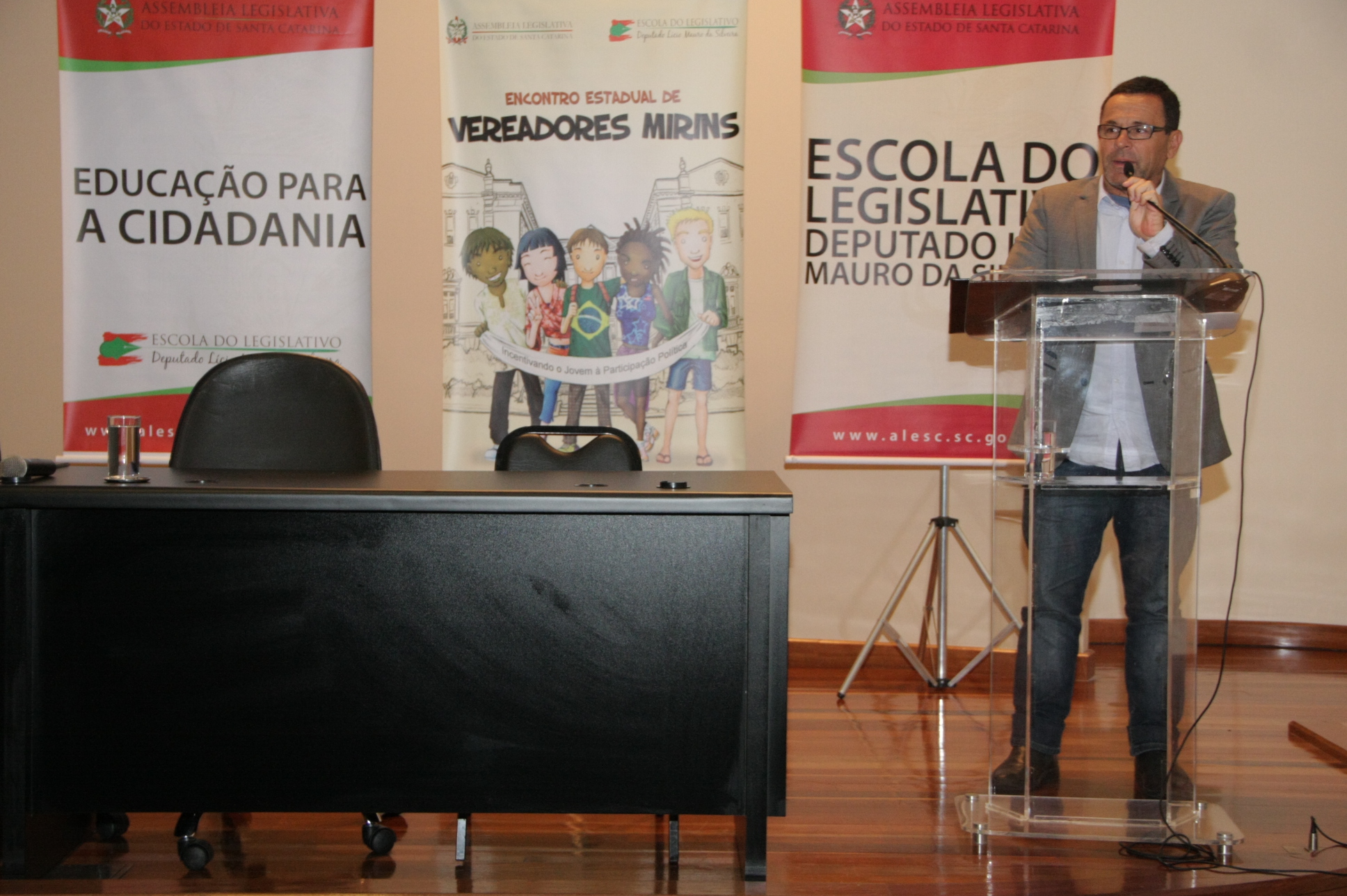 V Encontro Estadual de Vereadores Mirins. Foto: Pedro Squizatto / Núcleo de Comunicação da Escola do Legislativo