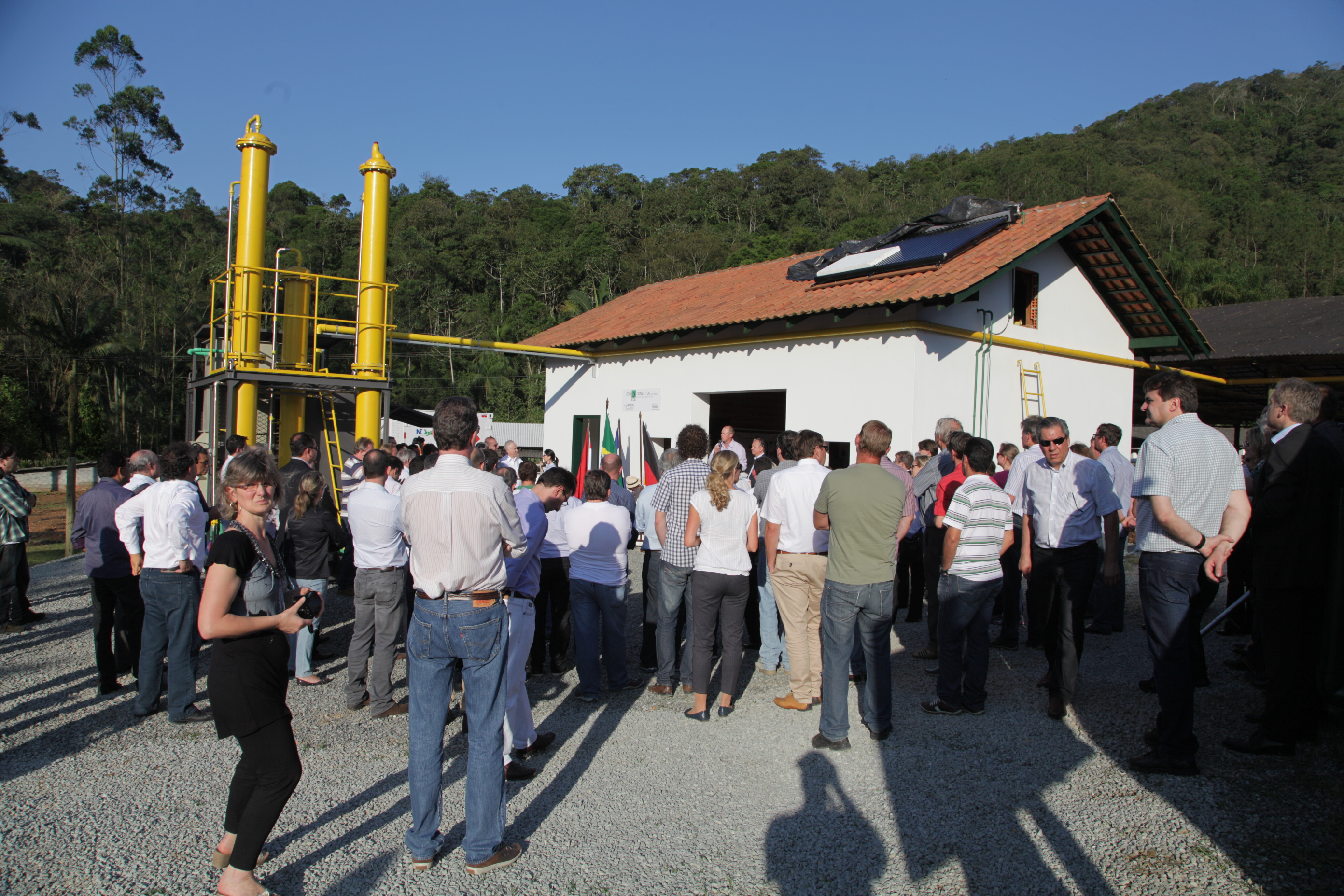 Inauguração da Primeira Refinaria de Biometano em Pomerode-SC