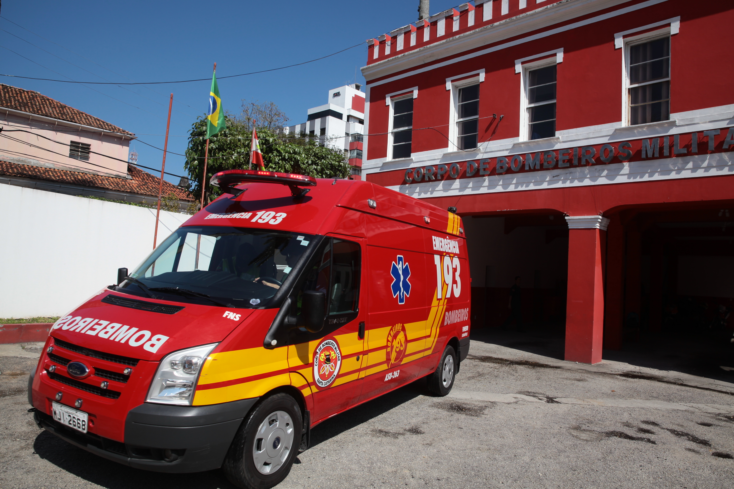 Corpo de Bombeiros Militar. Foto: Miriam Zomer/Agência AL