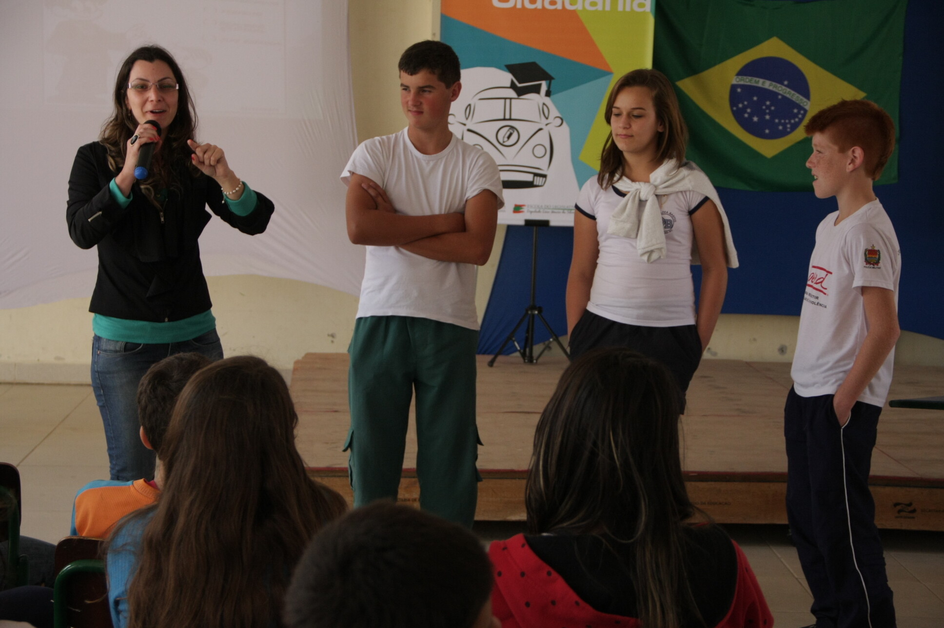 Caravana da Educação para a Cidadania começa atividades em Tijucas