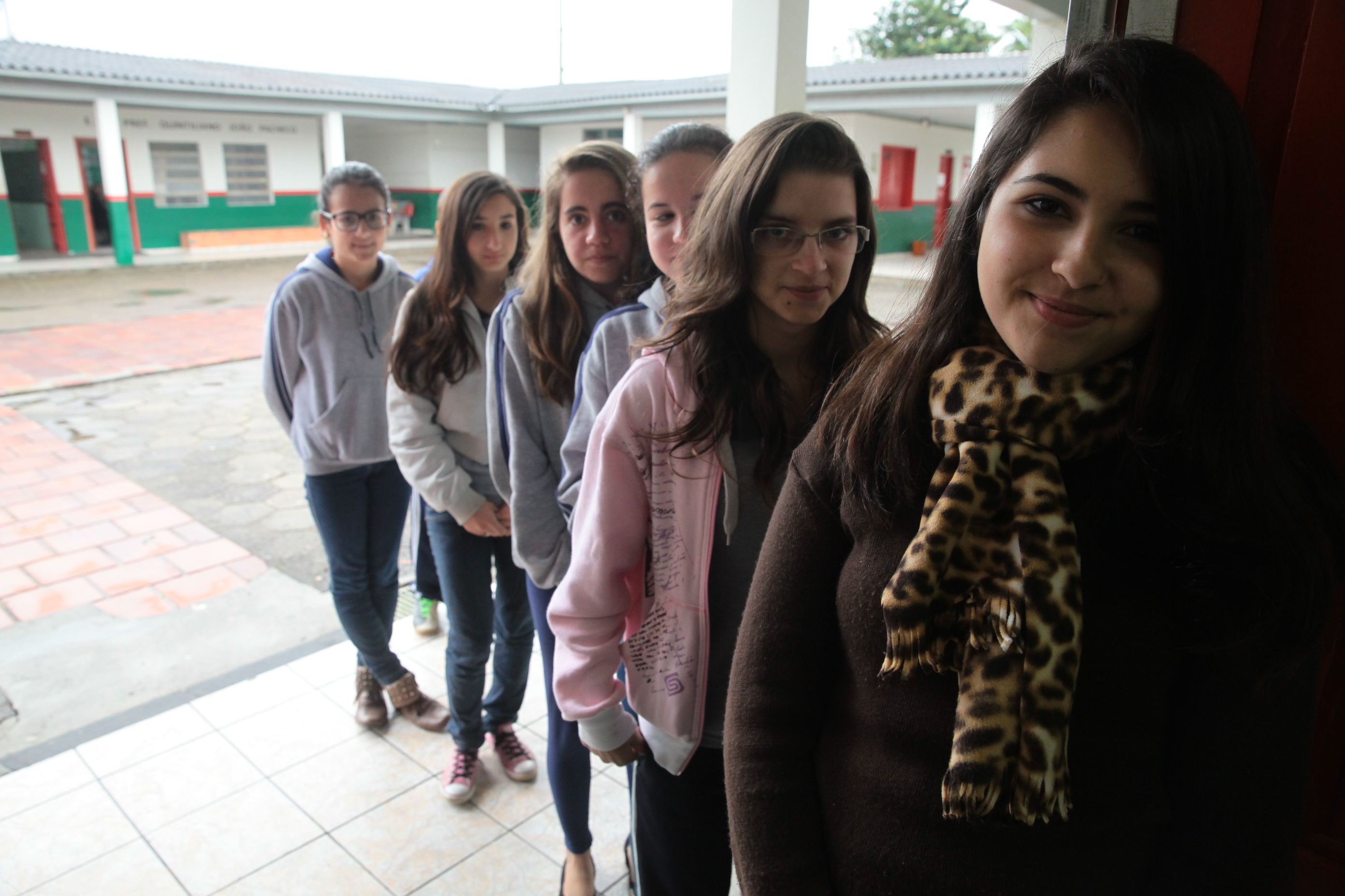 São João do Sul escolhe estudantes para o Parlamento Jovem. Foto: Miriam Zomer/Agência AL