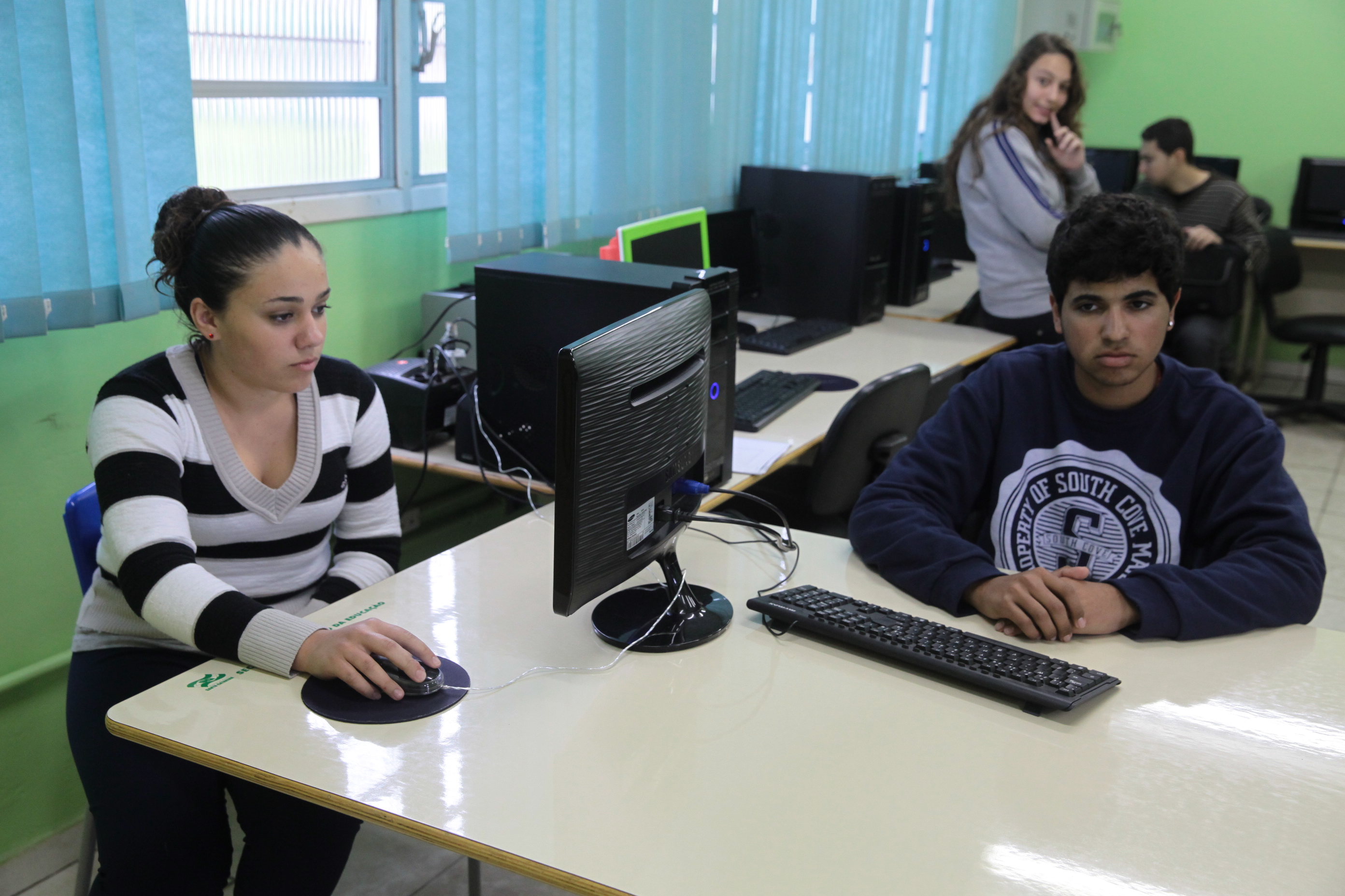 São João do Sul escolhe estudantes para o Parlamento Jovem. Foto: Miriam Zomer/Agência AL