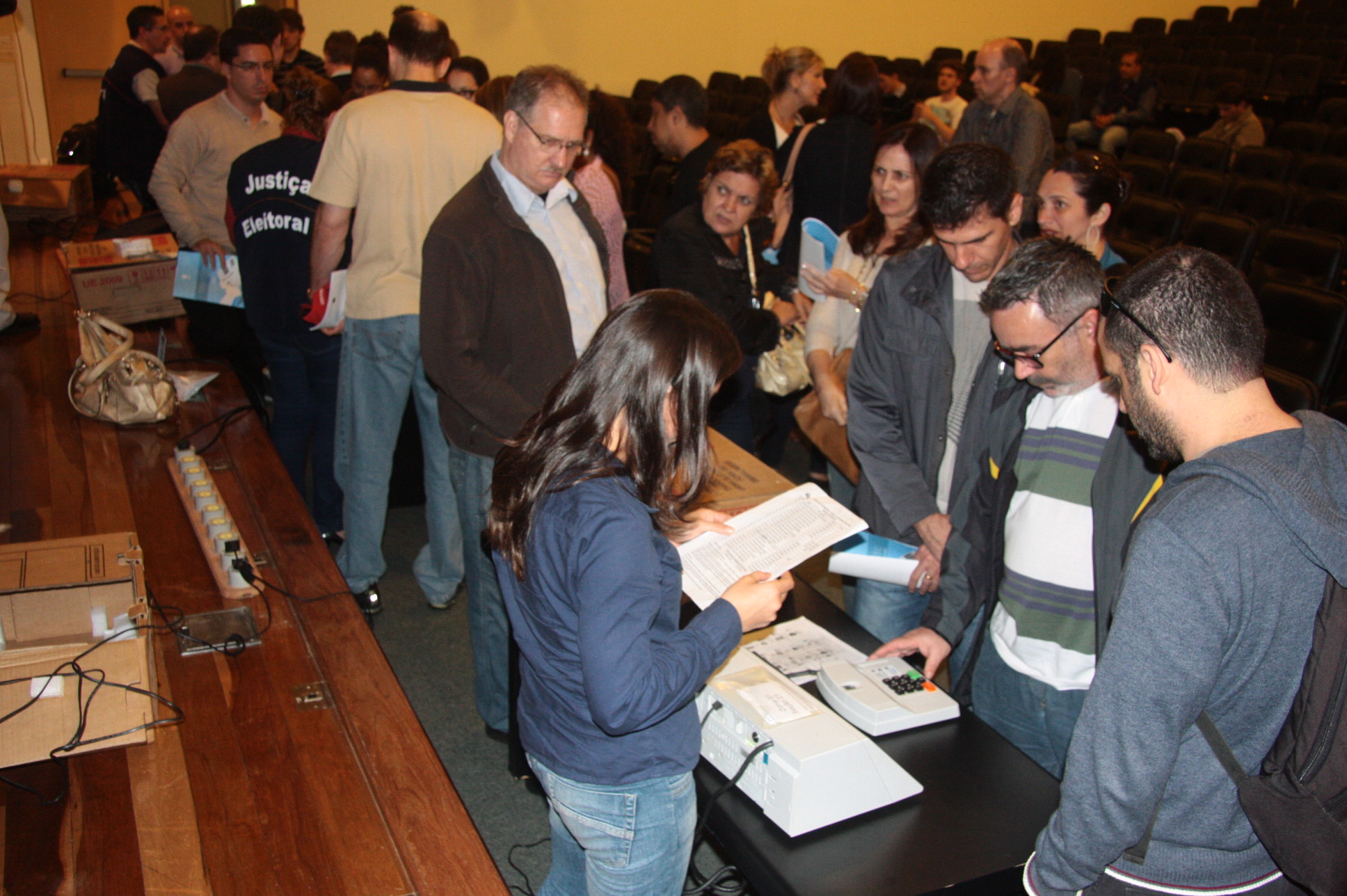 Treinamento de Mesários. Fotos: Eduardo Guedes de Oliveira / Agência AL