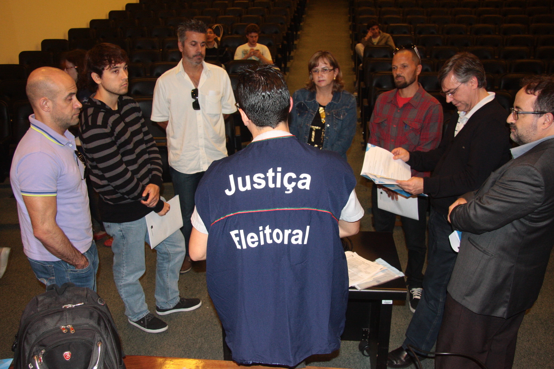 Treinamento de Mesários. Fotos: Eduardo Guedes de Oliveira / Agência AL