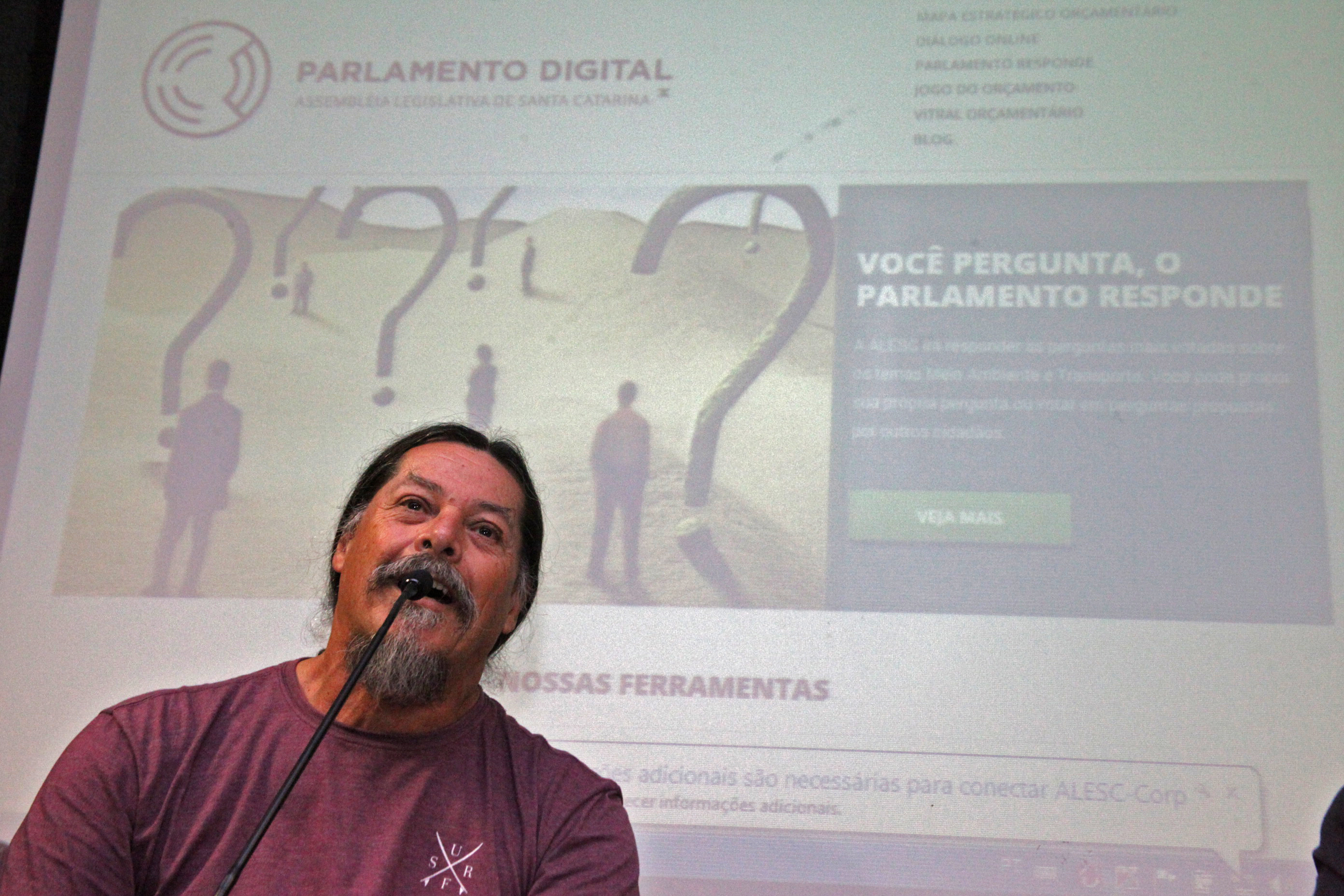Apresentação do Projeto Parlamento Digital. Foto: Fábio Queiroz / Agência AL
