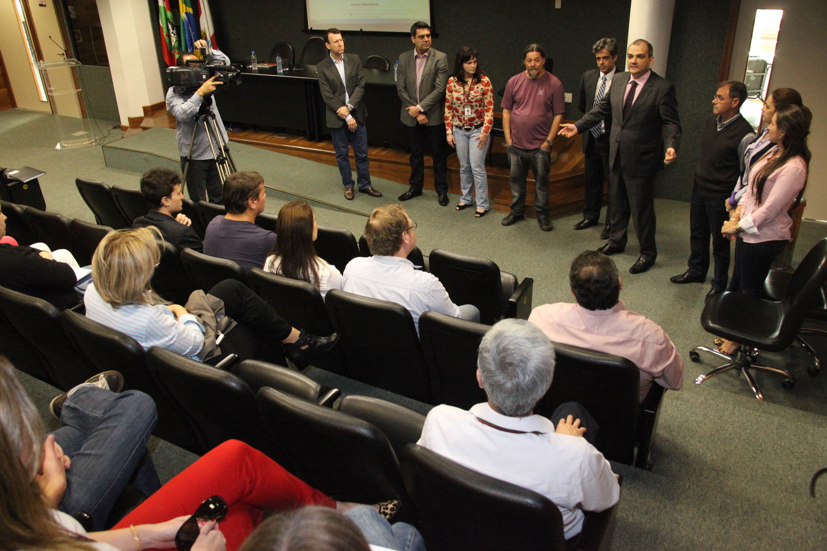 Apresentação do Projeto Parlamento Digital. Foto: Fábio Queiroz / Agência AL