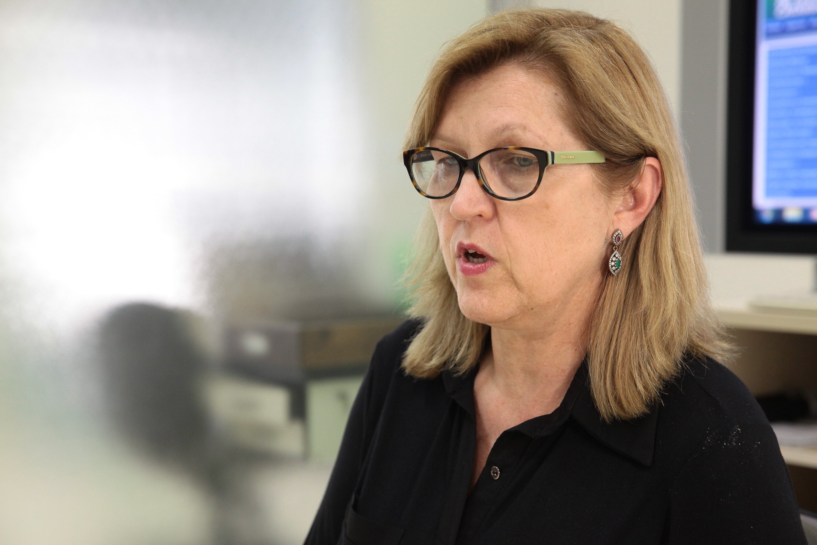 Marlene Bonow Oliveira, fala sobre o Sistema de Classificação de Risco. Foto: Miriam Zomer/Agência AL