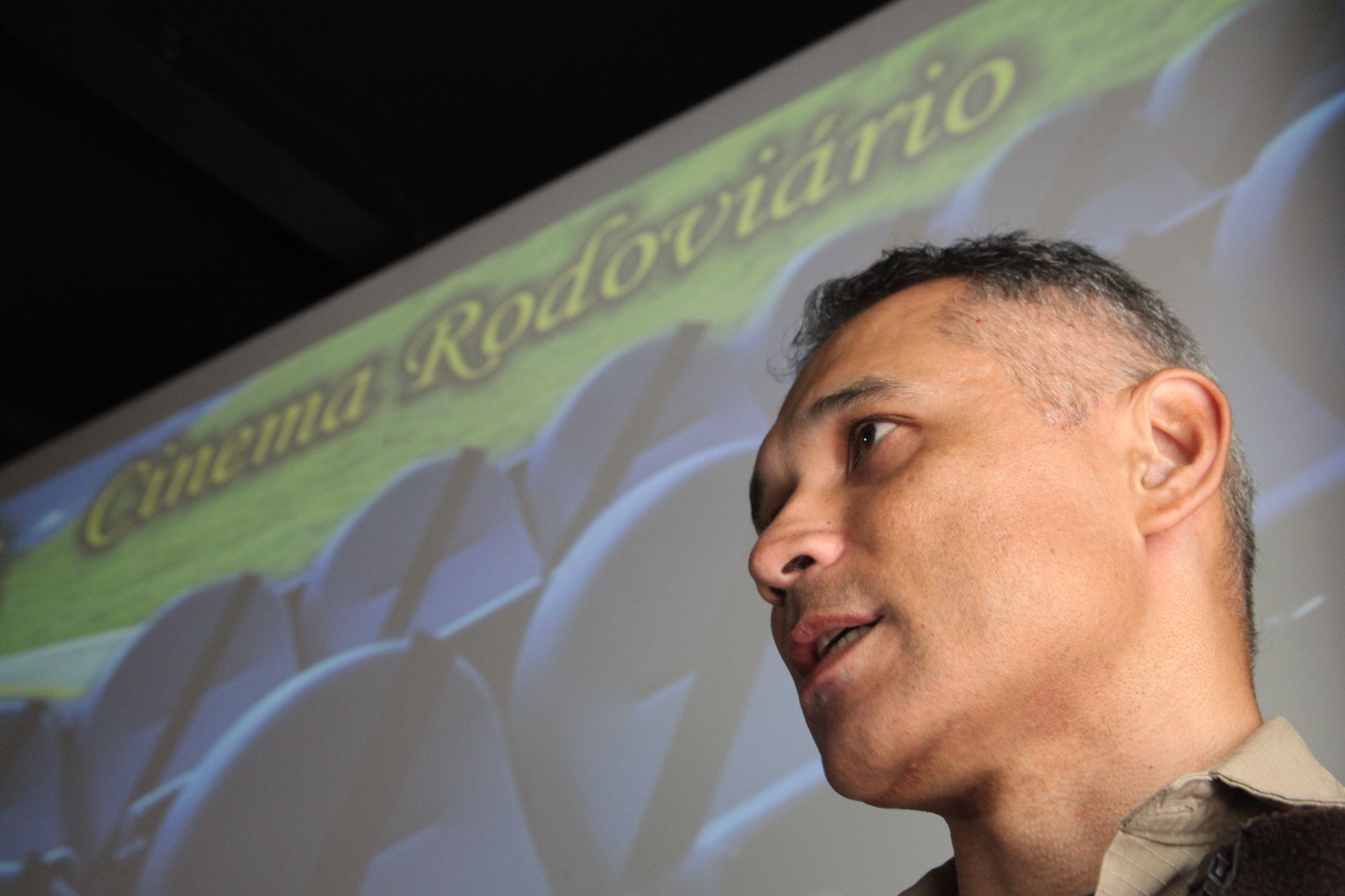 Paulo Nishizawa. Projeto Cinema Rodoviário. Foto: Fábio Queiroz / Agência AL