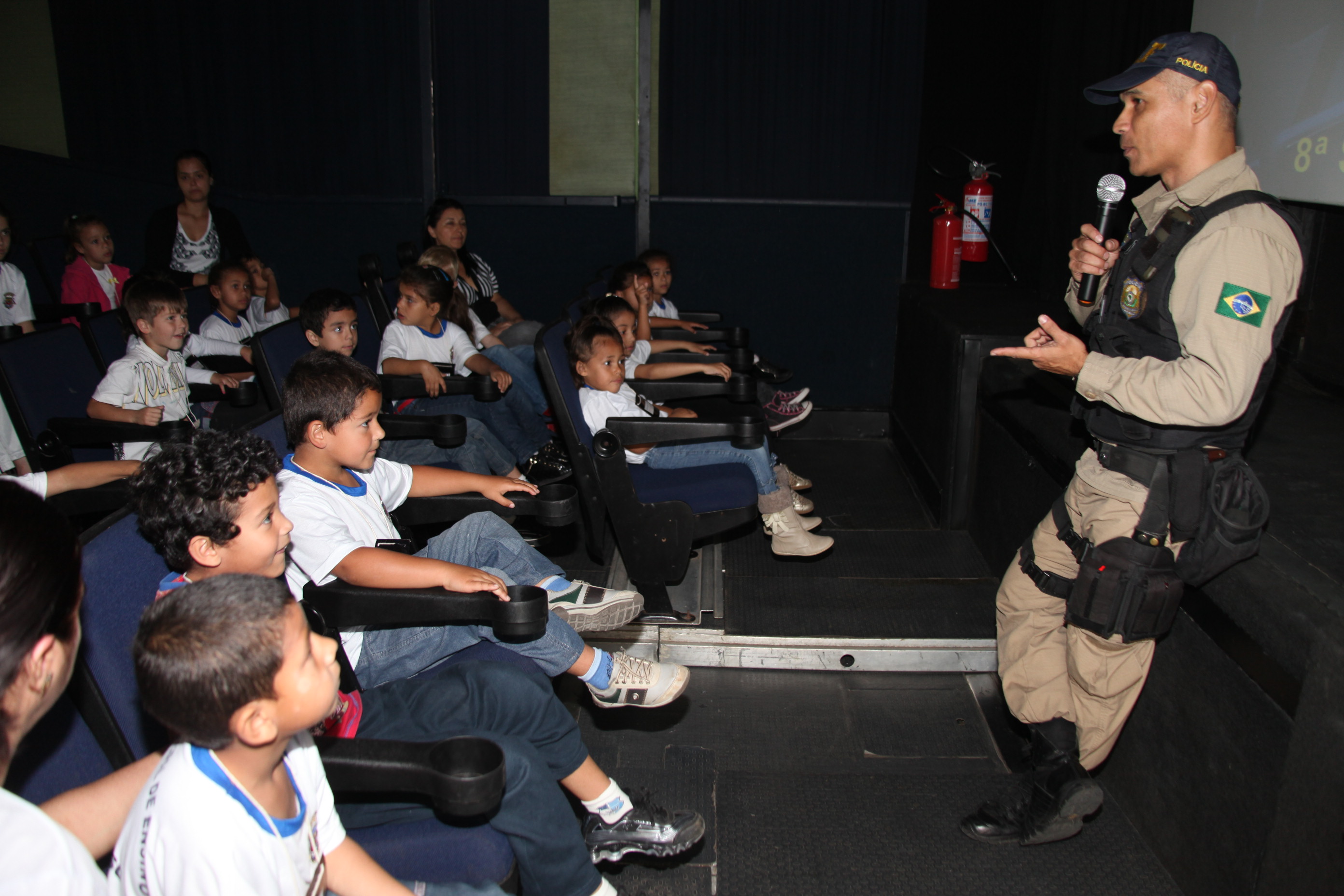 Projeto Cinema Rodoviário. Foto: Fábio Queiroz / Agência AL