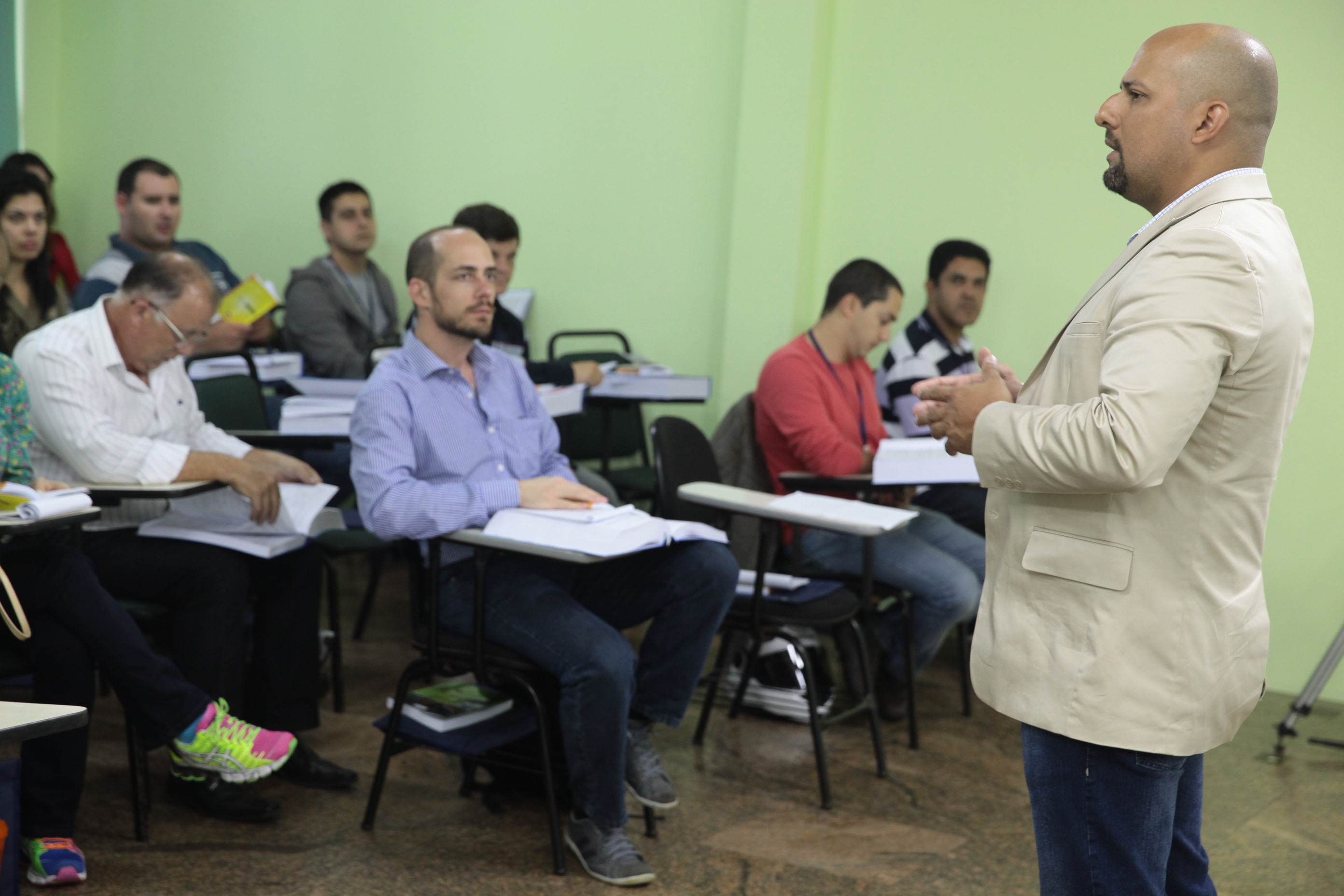 Curso de Capacitação do DETRAN. Fotos: Miriam Zomer/ Agência AL
