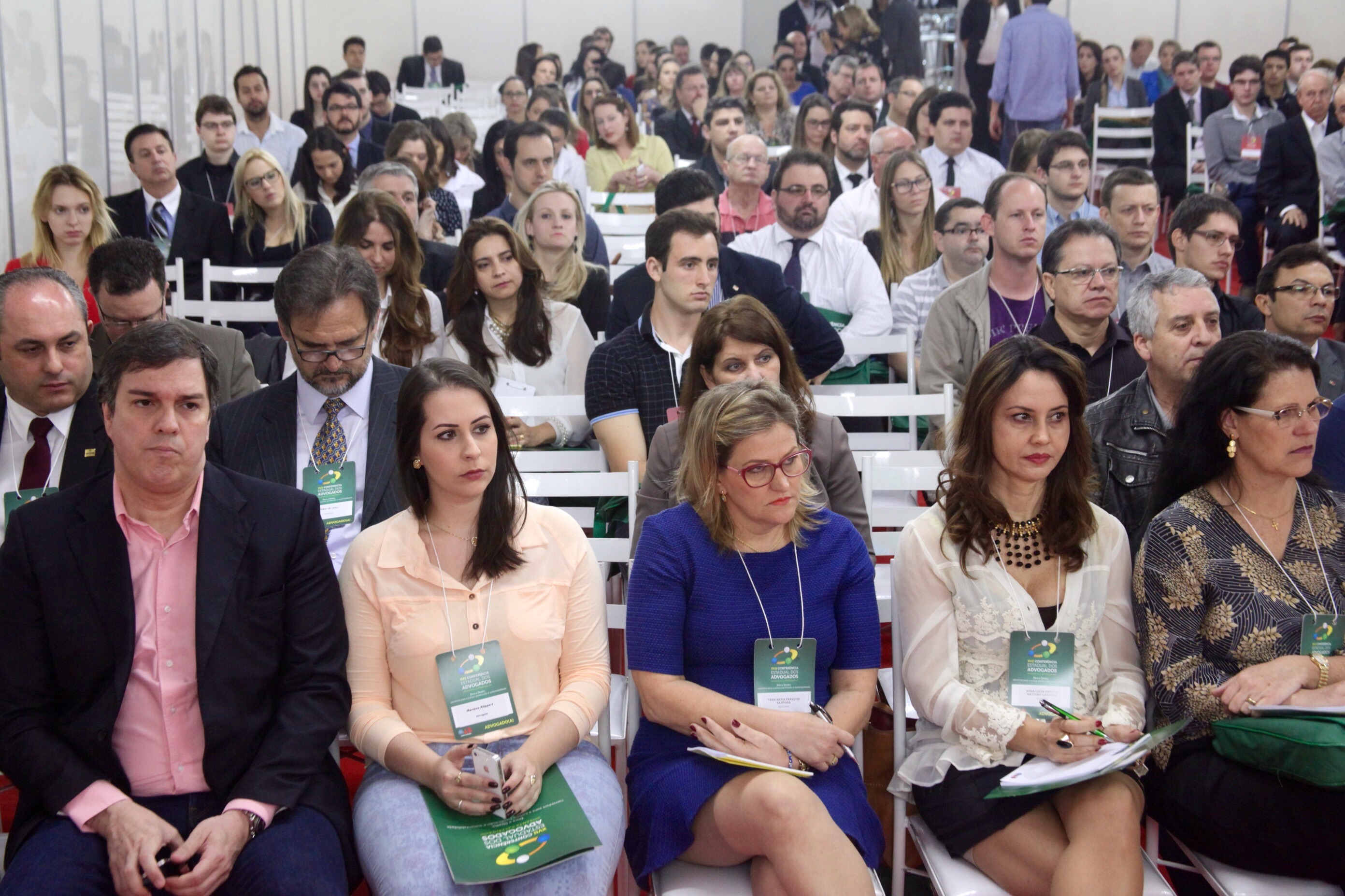 Palestra O sistema tributário constitucional e reforma tributária. XVII Conferência Estadual dos Advogados de SC. Foto: Fábio Queiroz / Agência AL