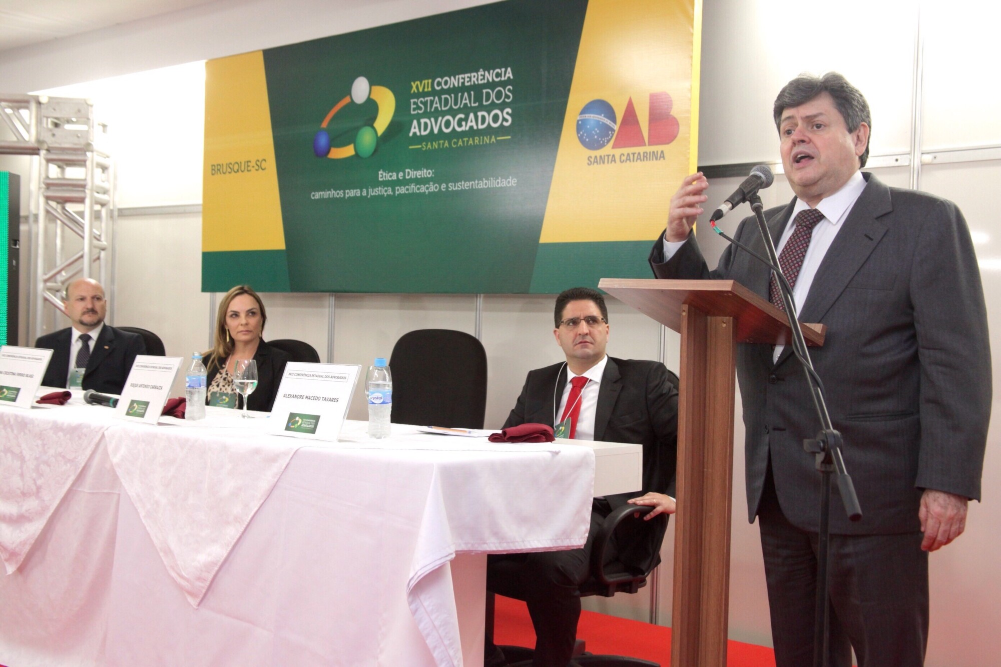 Conferência de Direito debate reforma tributária e improbidade administrativa FOTOS: Fábio Queiroz/Agência AL